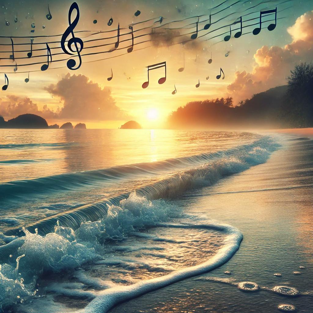 😴🌊🎵 The Soothing Sound of WAVES and Gentle MUSIC Ensure a Restful NIGHT episode artwork