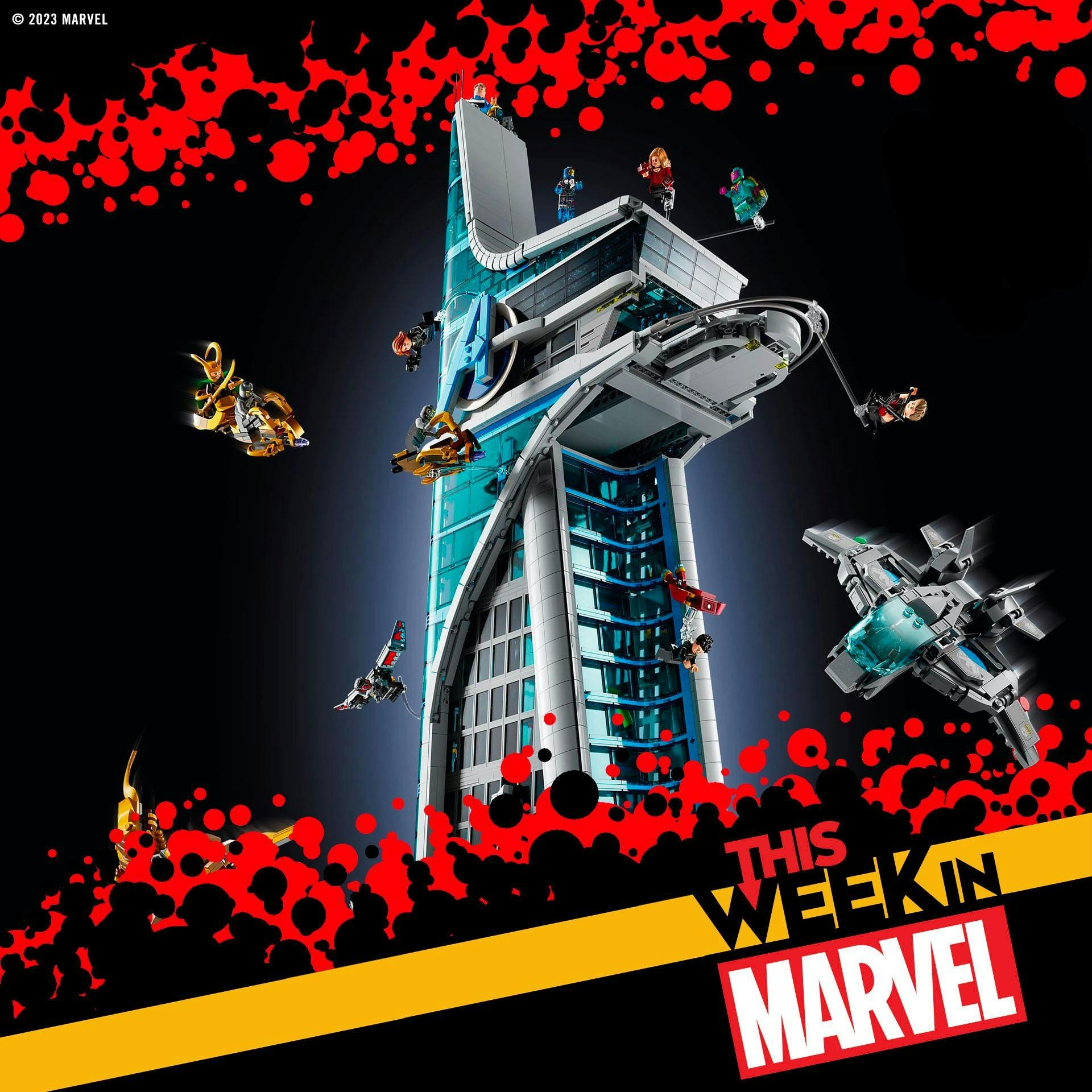 LEGO Marvel’s Avengers Tower, Gang War Begins, Marvel Mutts Take Over, and more!