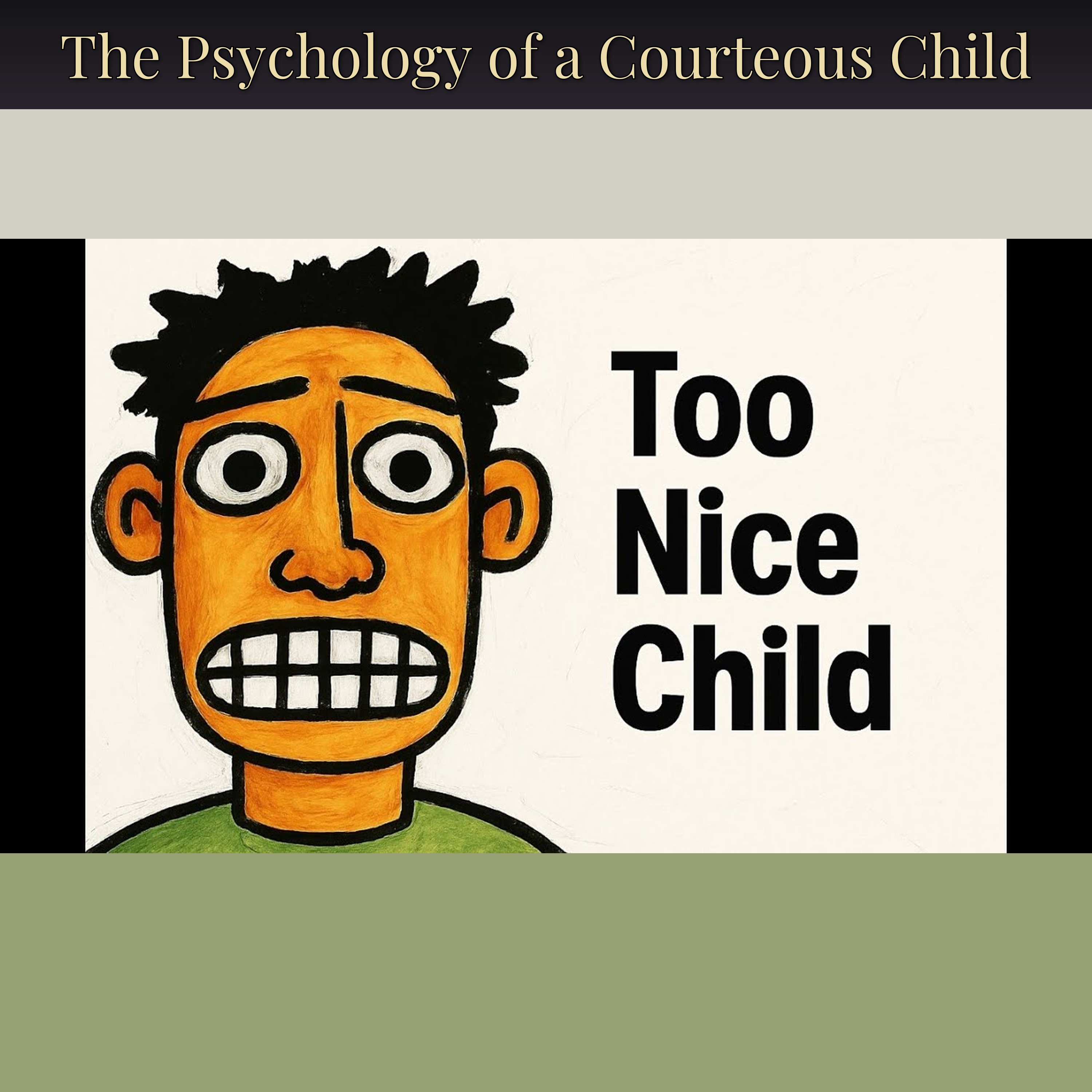 The Psychology of a Courteous Child