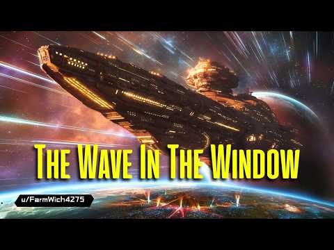 The Wave in the Window: An Unexpected Galactic Journey
