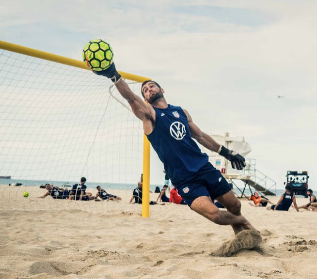Chris Toth - USA Beach Soccer Goalkeeper on new tactics in the sport, the USA's development behind the scenes and how indoor soccer can mirror what is on the sand.