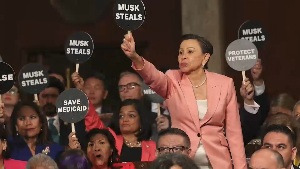 Vergüenza demócrata en discurso de Trump