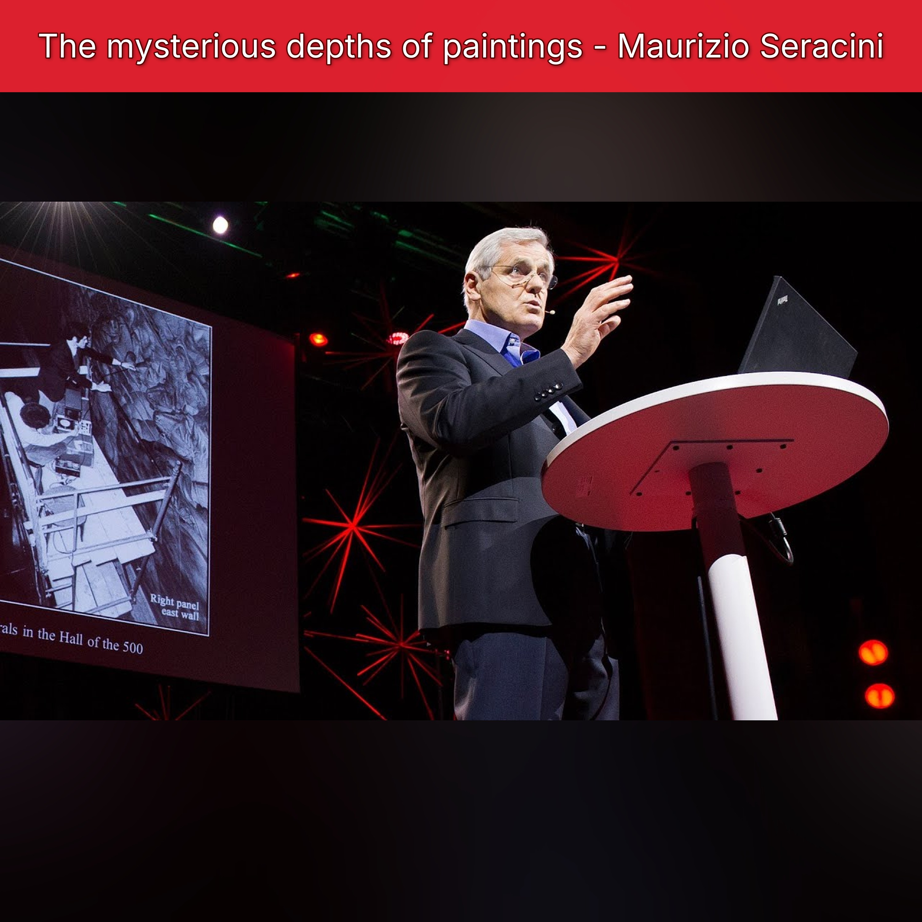 The mysterious depths of paintings - Maurizio Seracini episode artwork