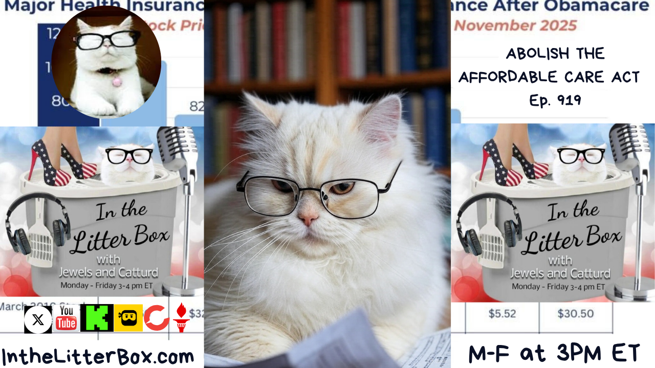 ABOLISH THE AFFORDABLE CARE ACT | In the Litter Box w/ Jewels & Catturd – Ep. 919 – 11/10/2025