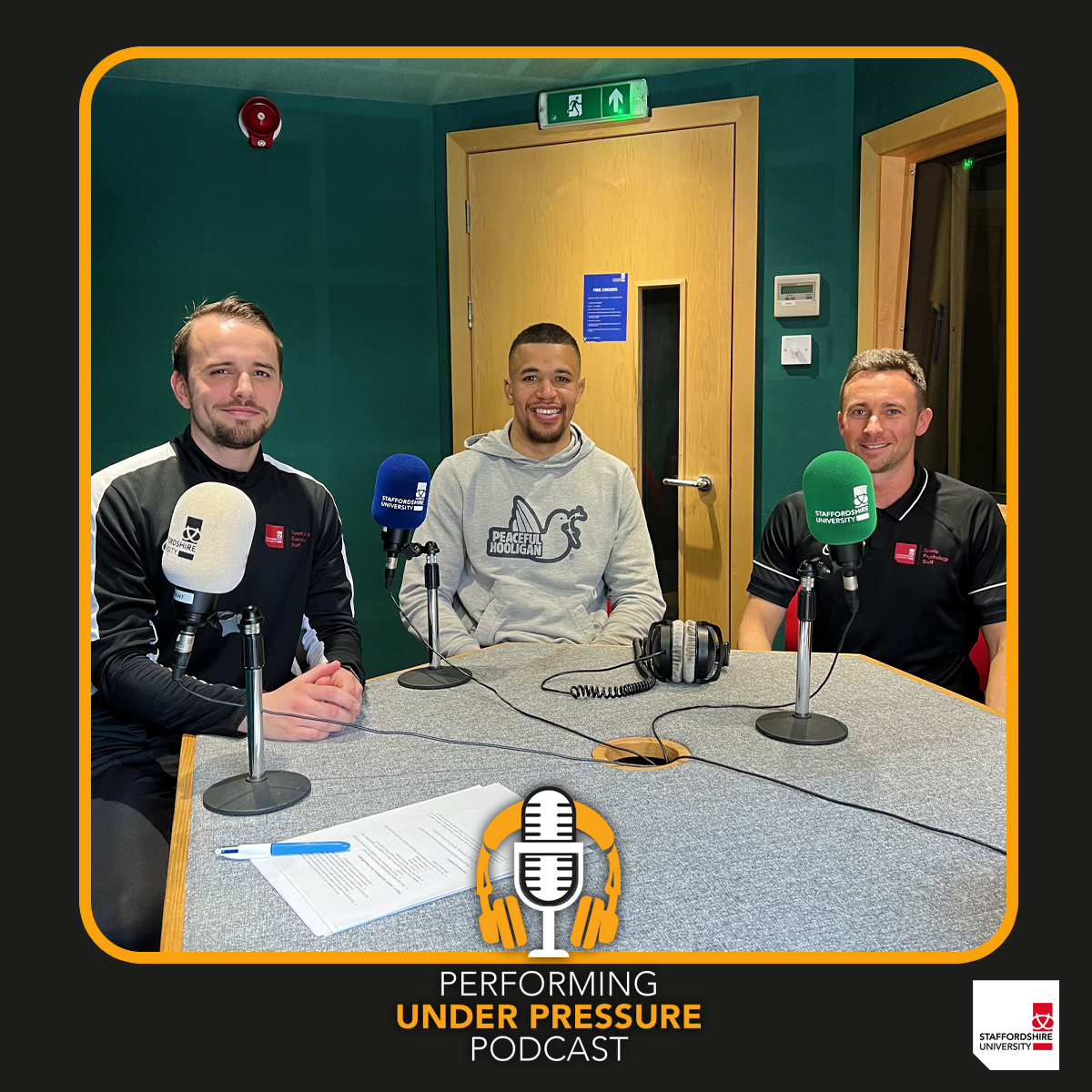 University of Staffordshire\'s Performing Under Pressure Podcast