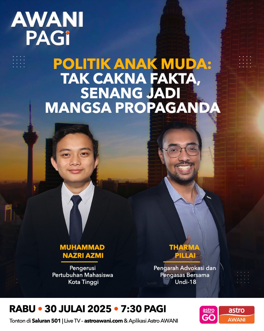 AWANI Pagi: Politik anak muda | Tak cakna fakta, senang jadi mangsa propaganda