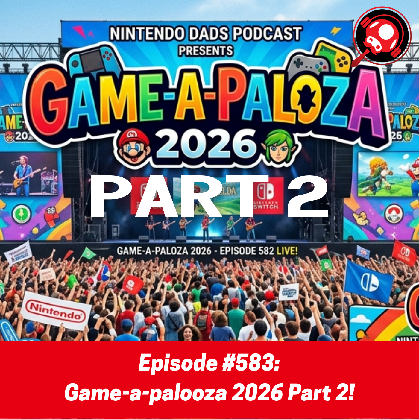 #583: Game-a-palooza 2026 Part 2! episode artwork