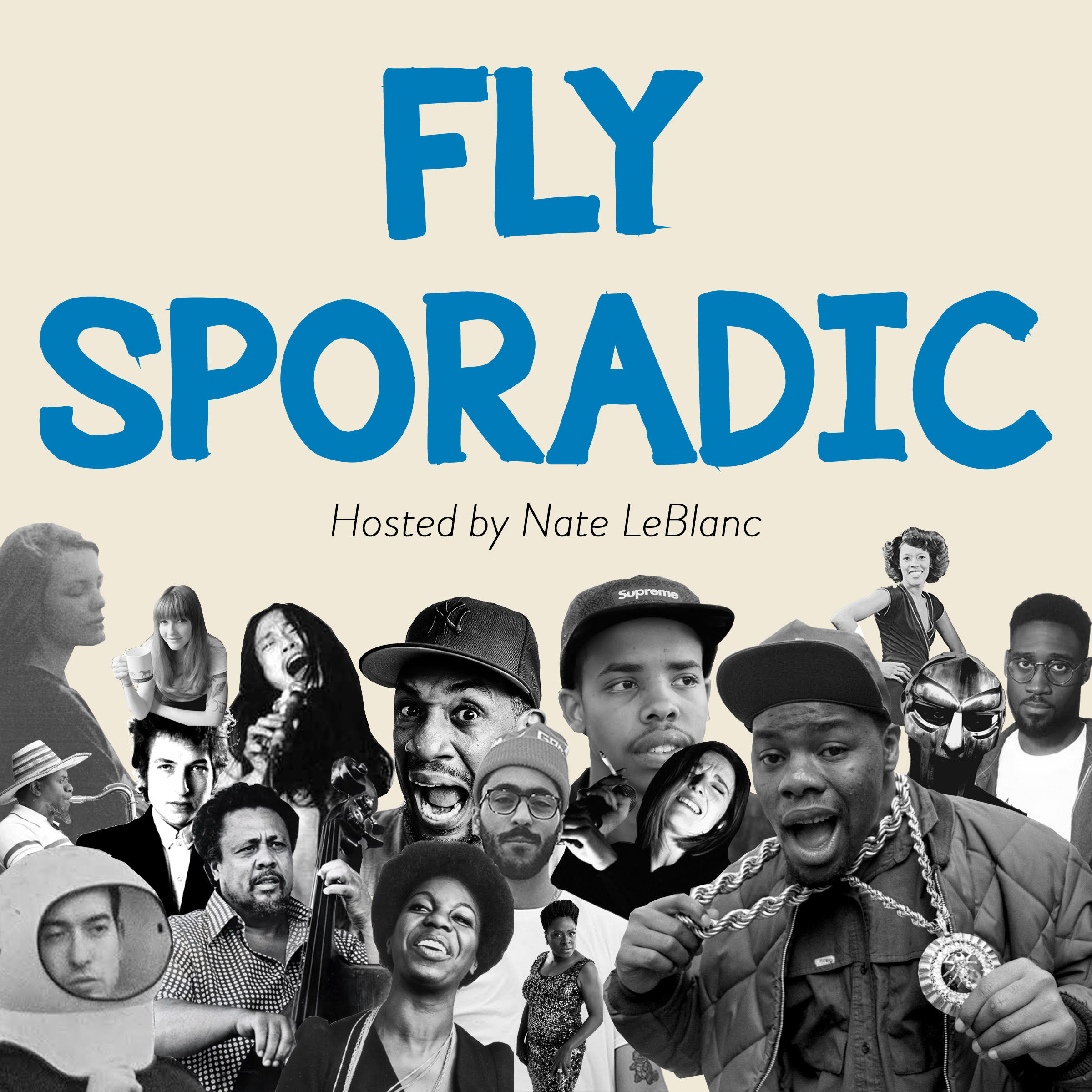 Dad Bod Rap Pod episode art: Fly Sporadic- Guest Appearances (Patreon Freeview) 