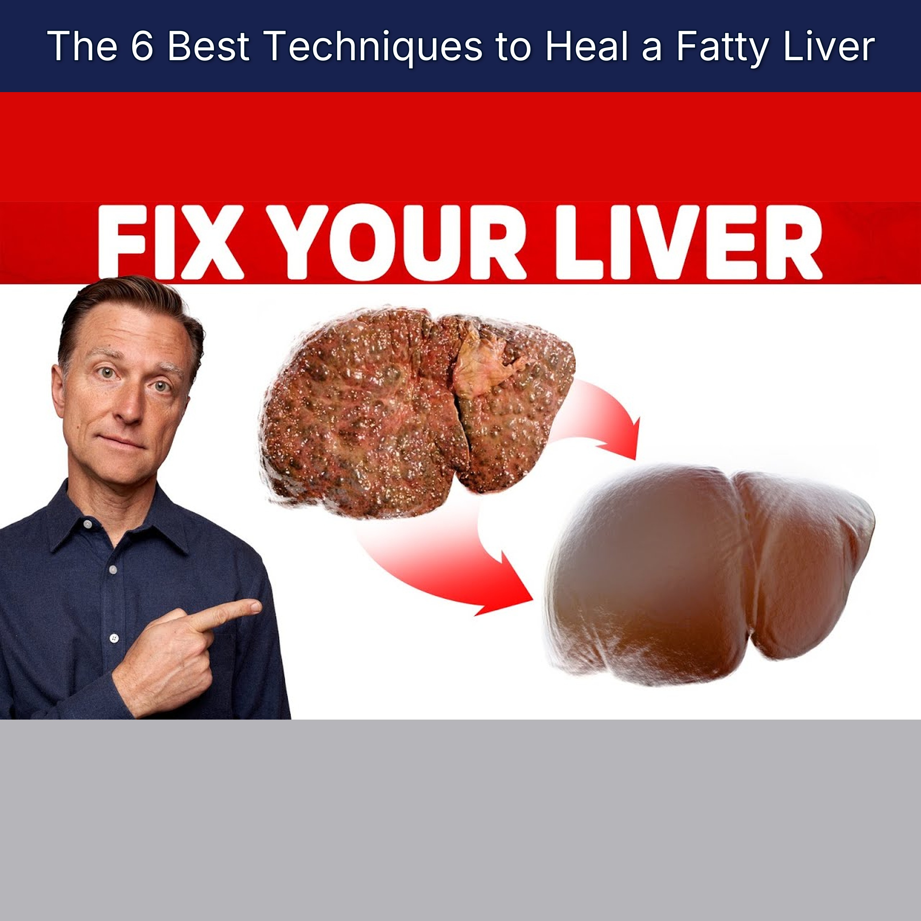 The 6 Best Techniques to Heal a Fatty Liver