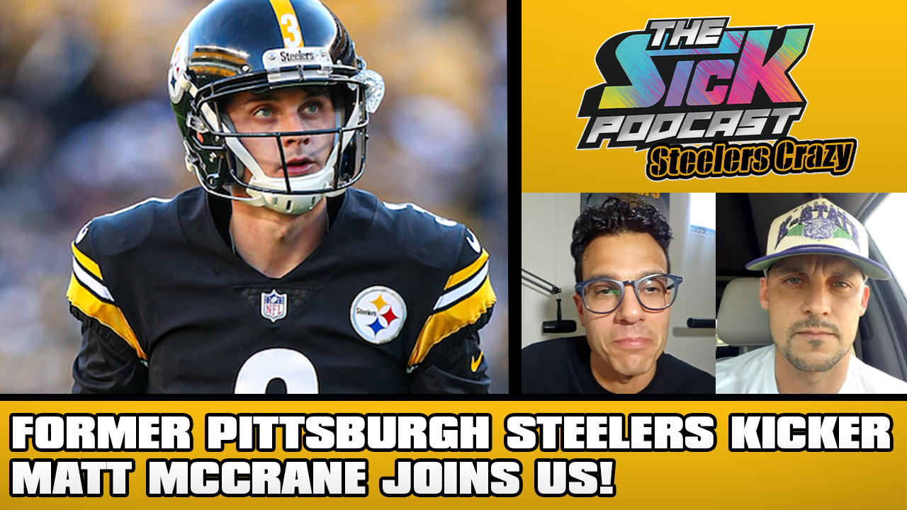 Steelers Talk #270 - Former Pittsburgh Steelers Kicker Matt McCrane Joins Us! episode artwork