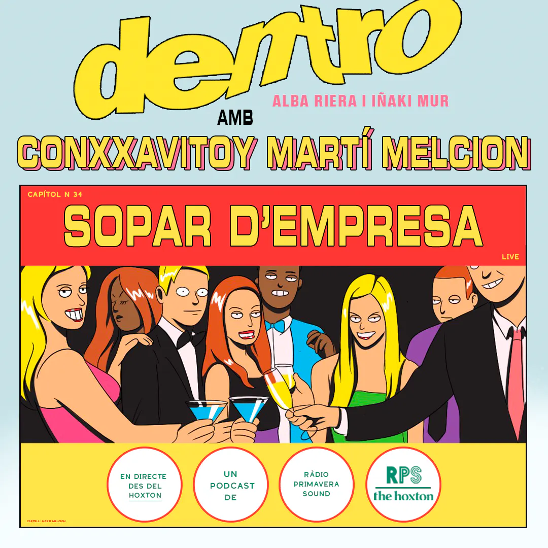 SOPAR D'EMPRESA amb Conxxa Vitoy i Martí Melción SOPAR D'EMPRESA amb Conxxa Vitoy i Martí Melción