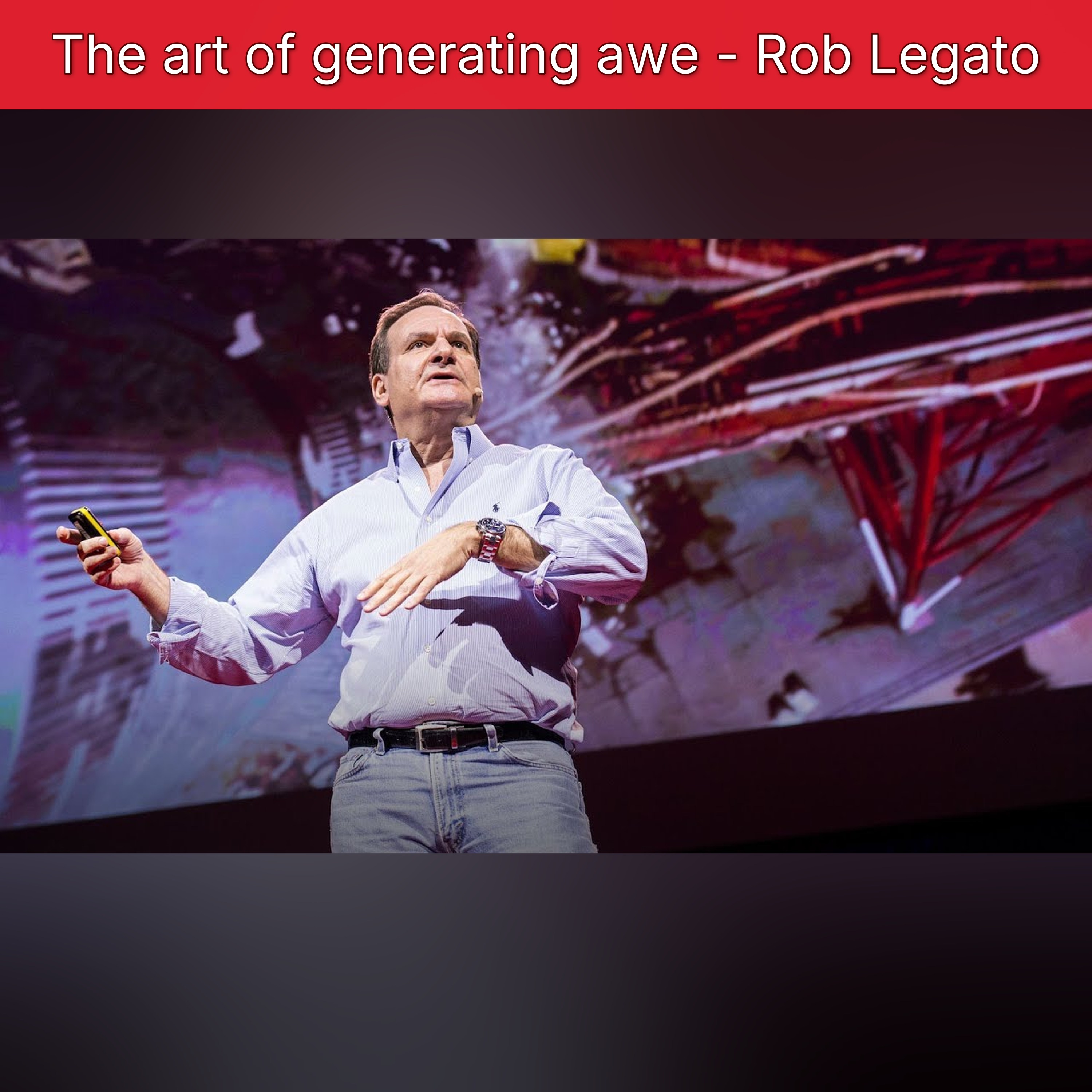 The art of generating awe - Rob Legato episode artwork