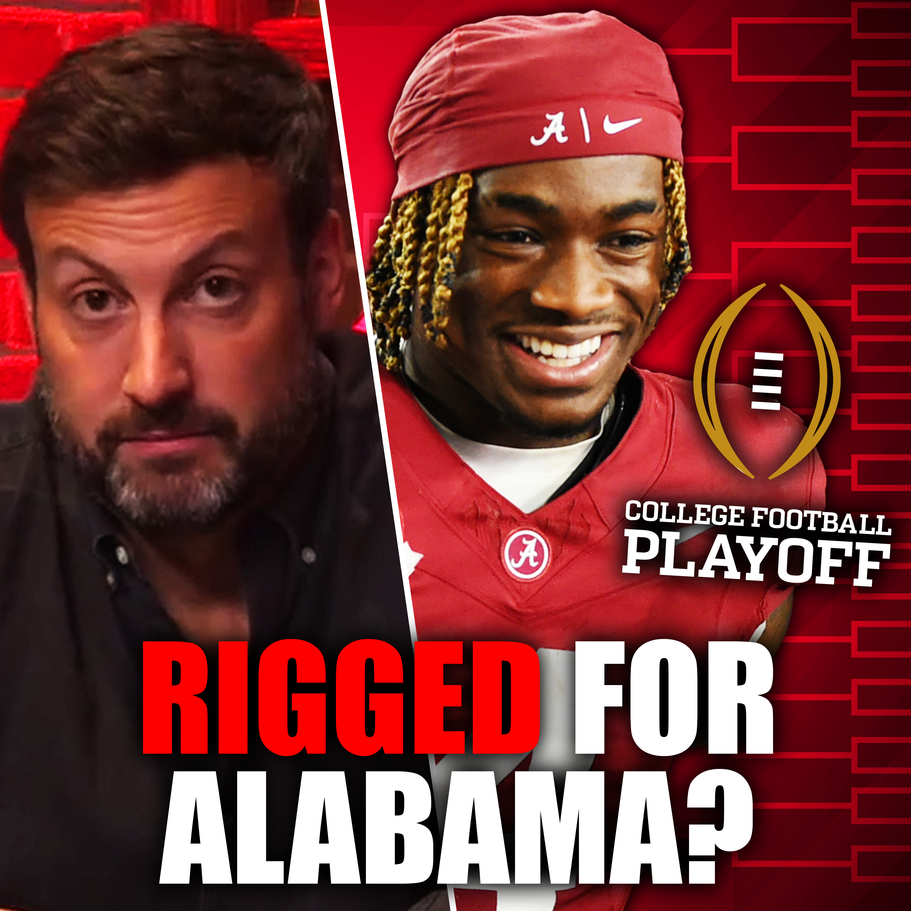 Bama Bias Wins the Committee Over Once Again + Trey Wallace & Shaun Alexander | episode artwork