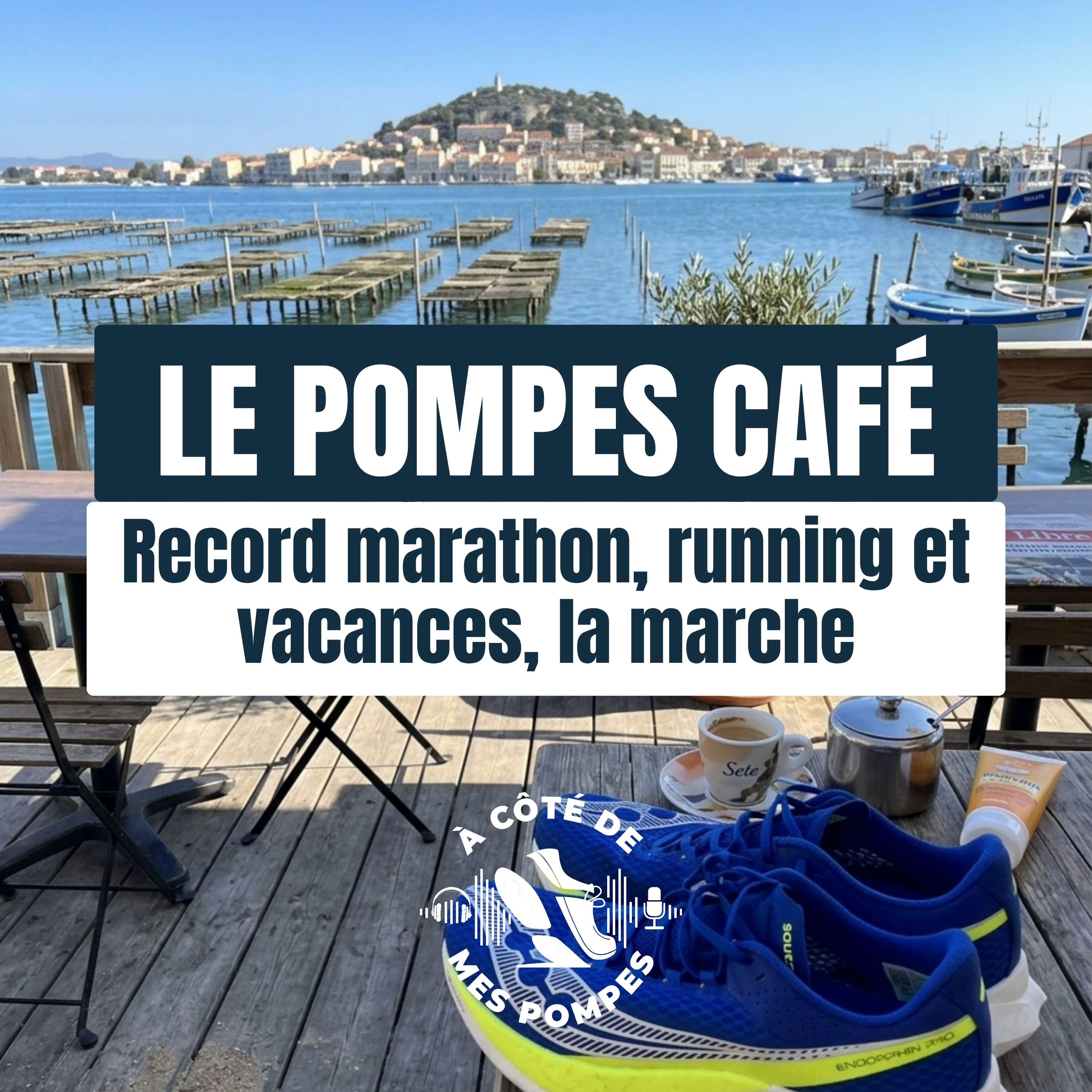 LE POMPES CAFE #3  : record marathon, running & vacances, la marche