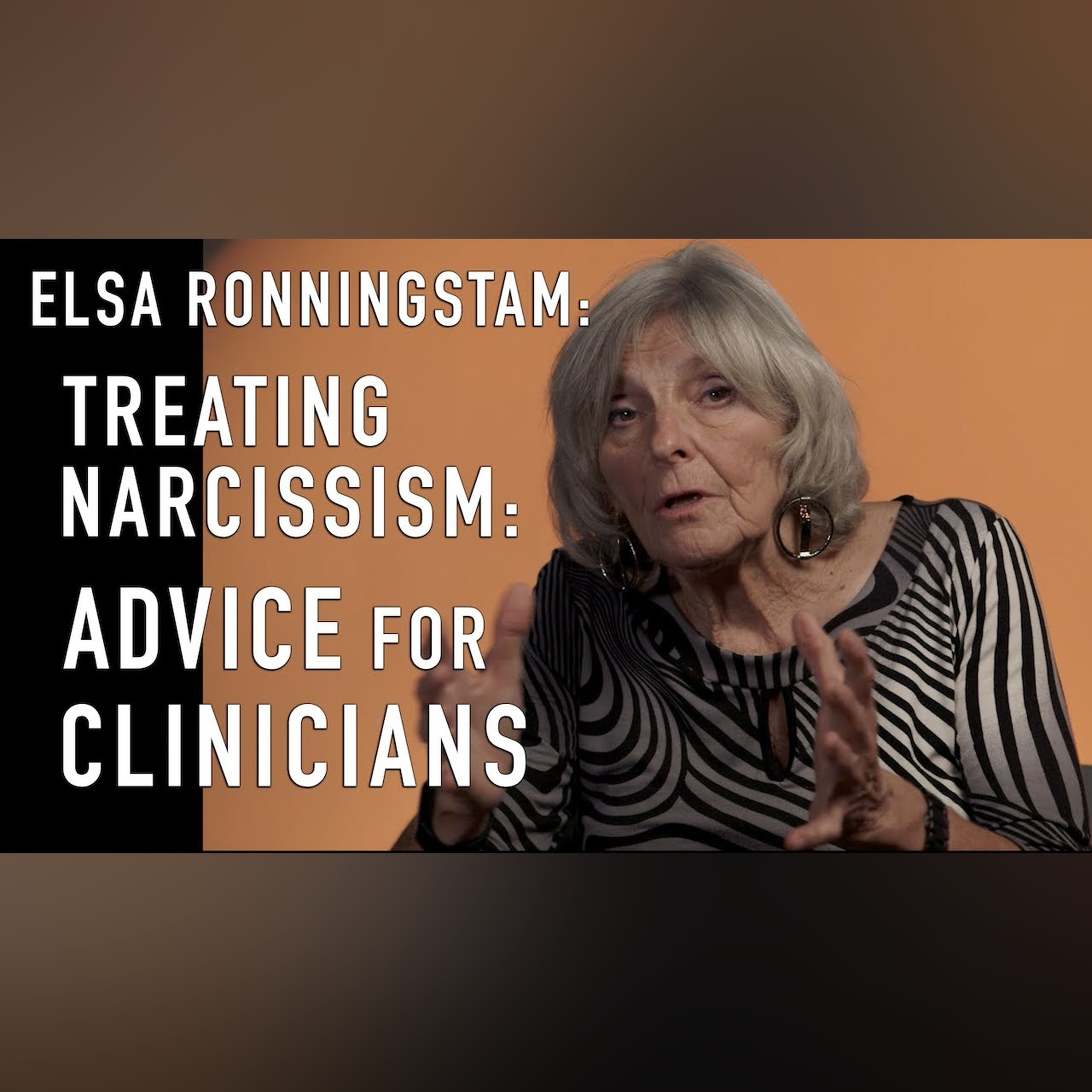 Treating Narcissism: Advice for Clinicians | ELSA RONNINGSTAM episode artwork