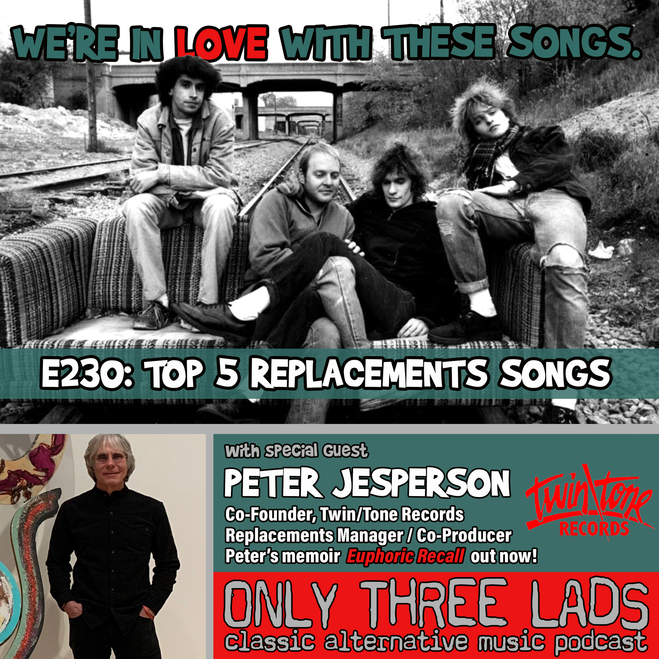 Only Three Lads - Classic Alternative Music Podcast