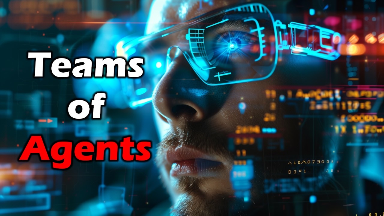 "Teams of AI agents working together" ― The Sci-Fi Future Being Built RIGHT NOW | Artificial Intelligence Masterclass