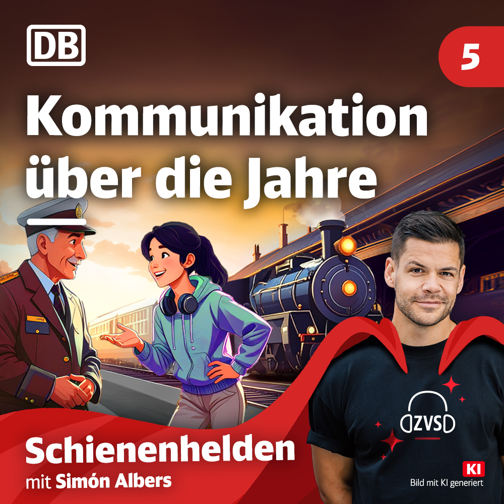 Kommunikation über die Jahre | Schienenhelden Podcast Folge 5