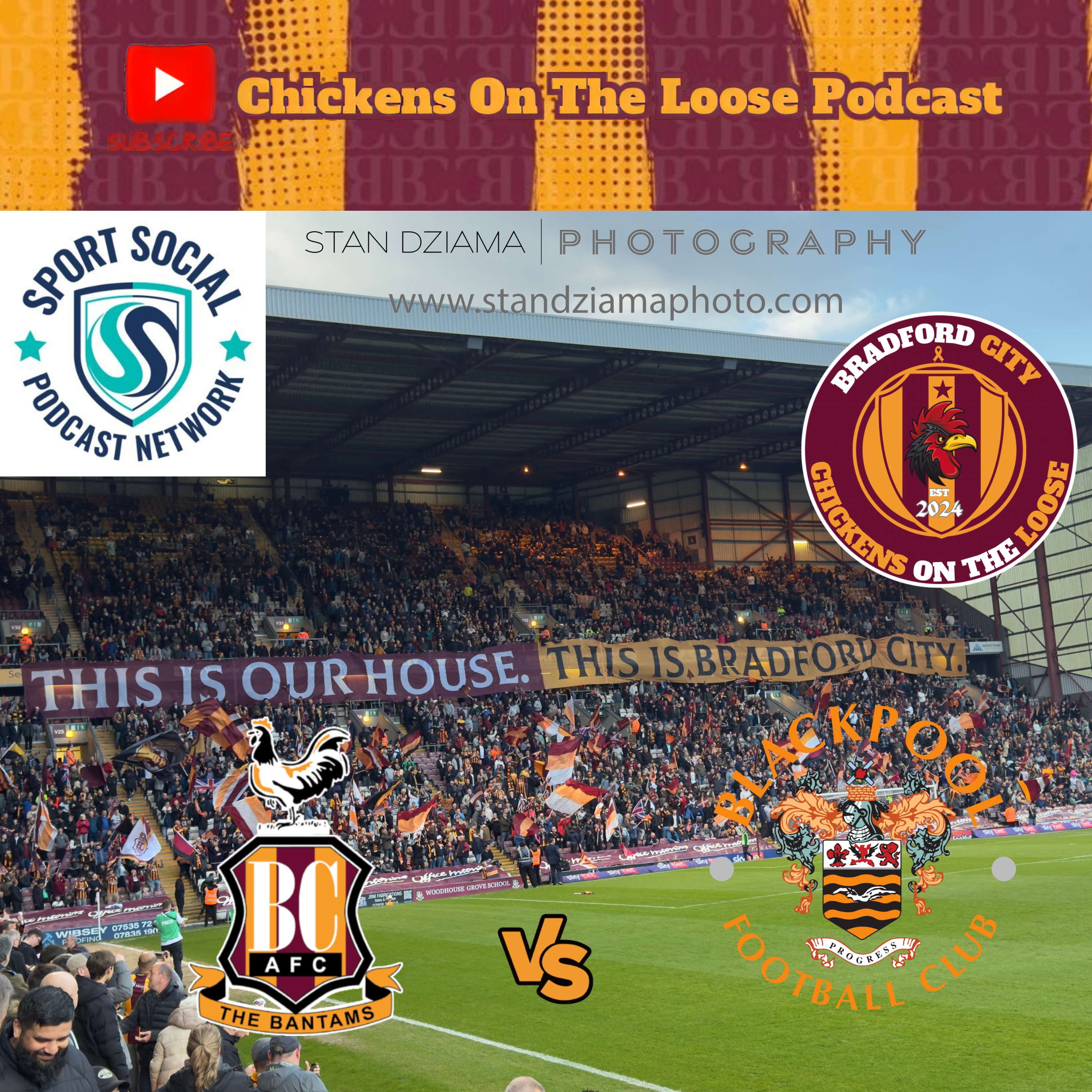 Bradford vs Blackpool preview / EFL / non league chat episode artwork