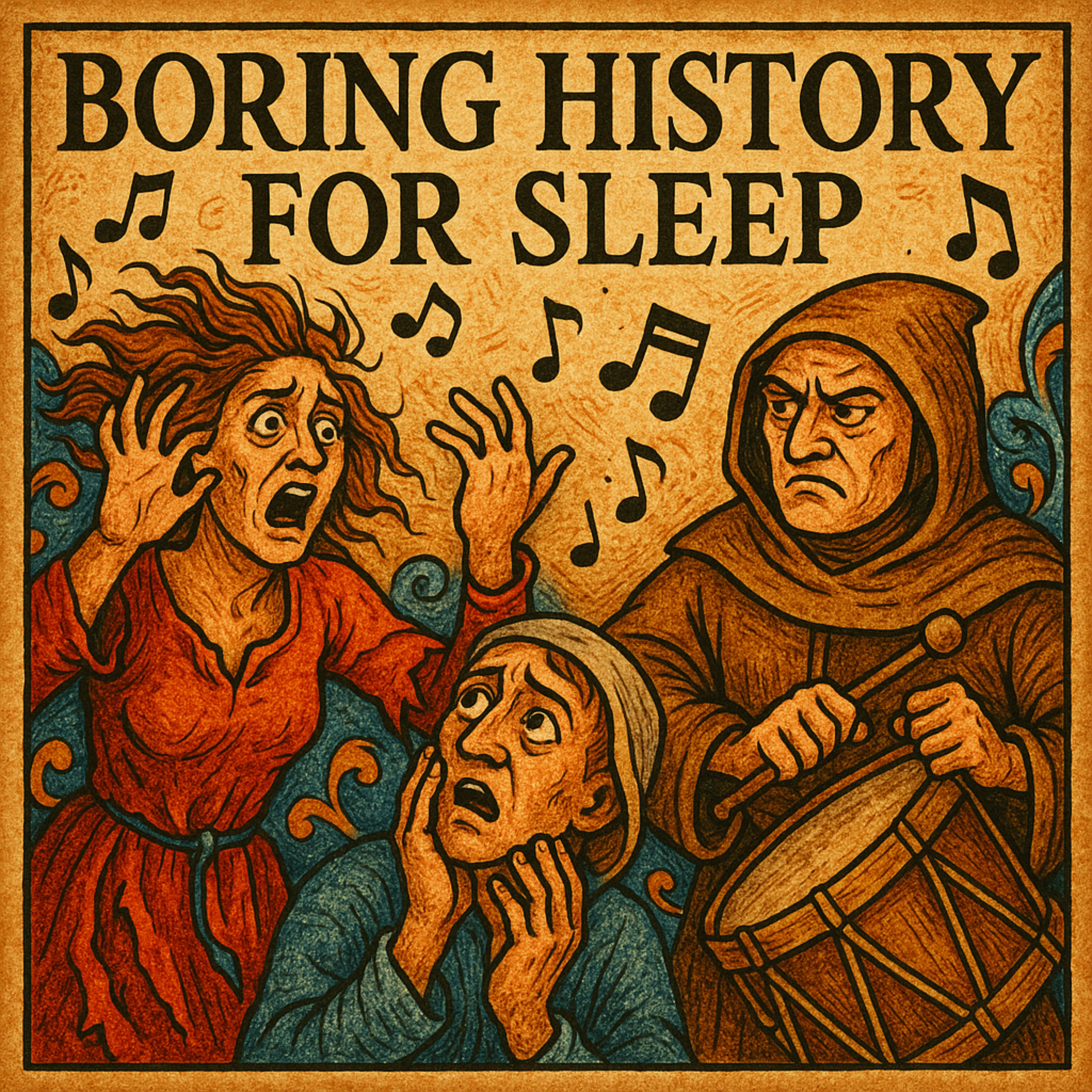 Boring History For Sleep | Why YOU Wouldn't Survive the Dancing Plague in Medieval Europe episode artwork