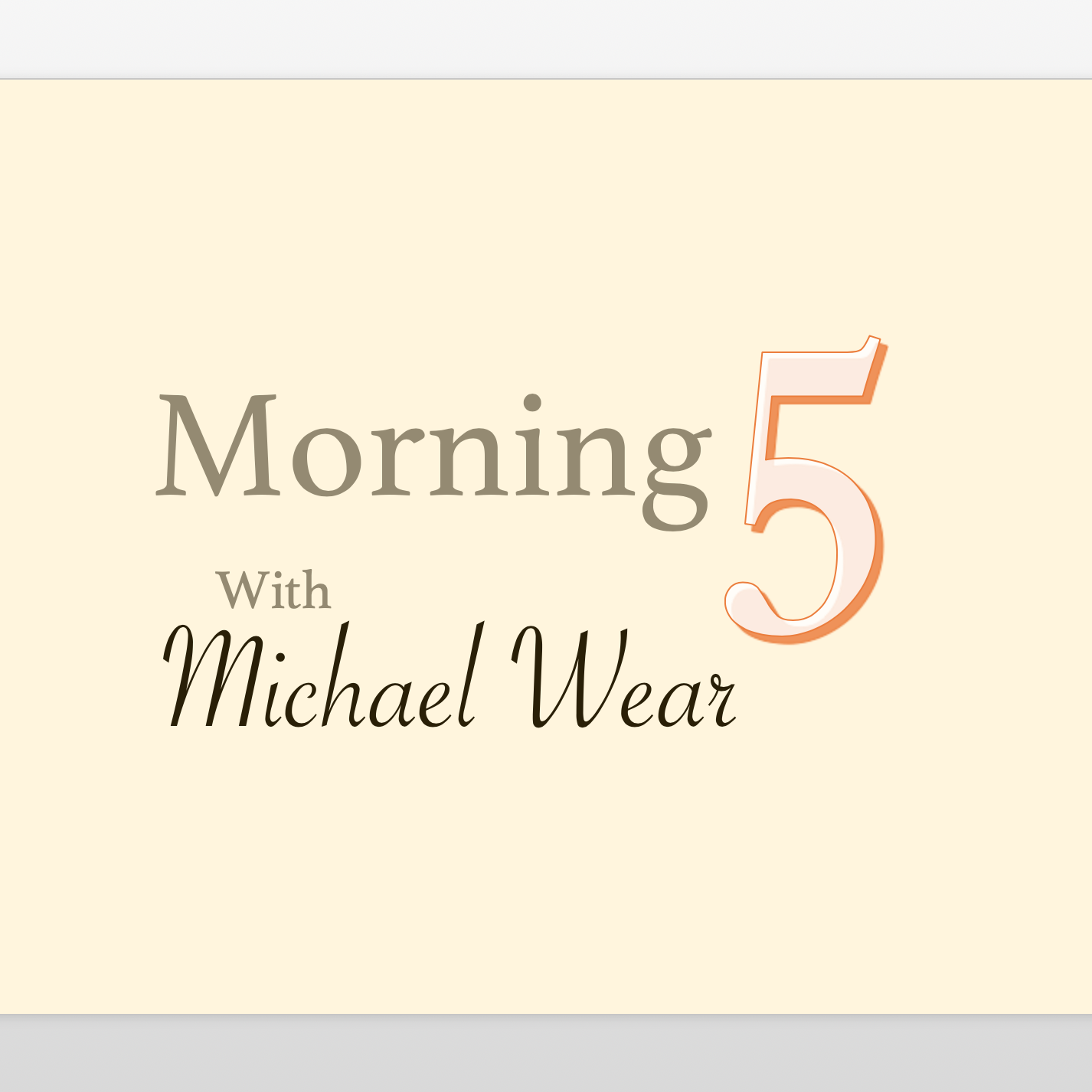 The Morning Five: June 1, 2022