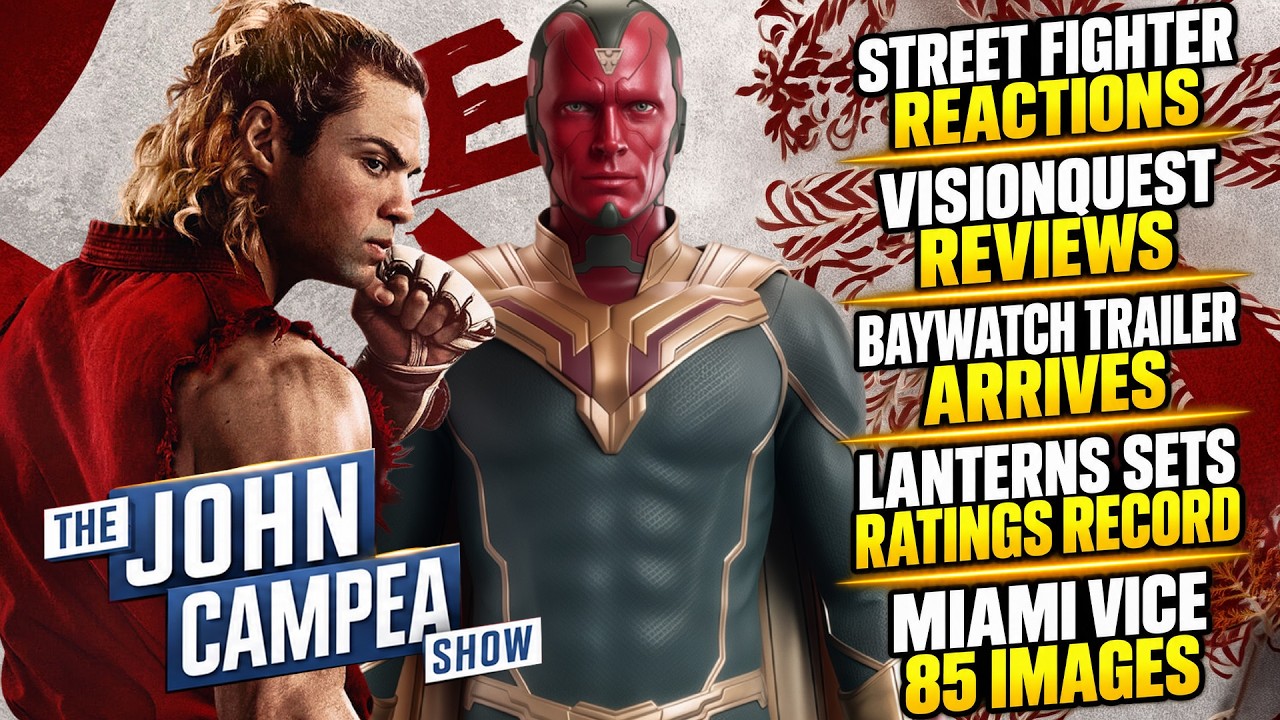 Streetfighter Reaction Are Mixed, VisionQuest Reviews Are Great - The John Campea Show