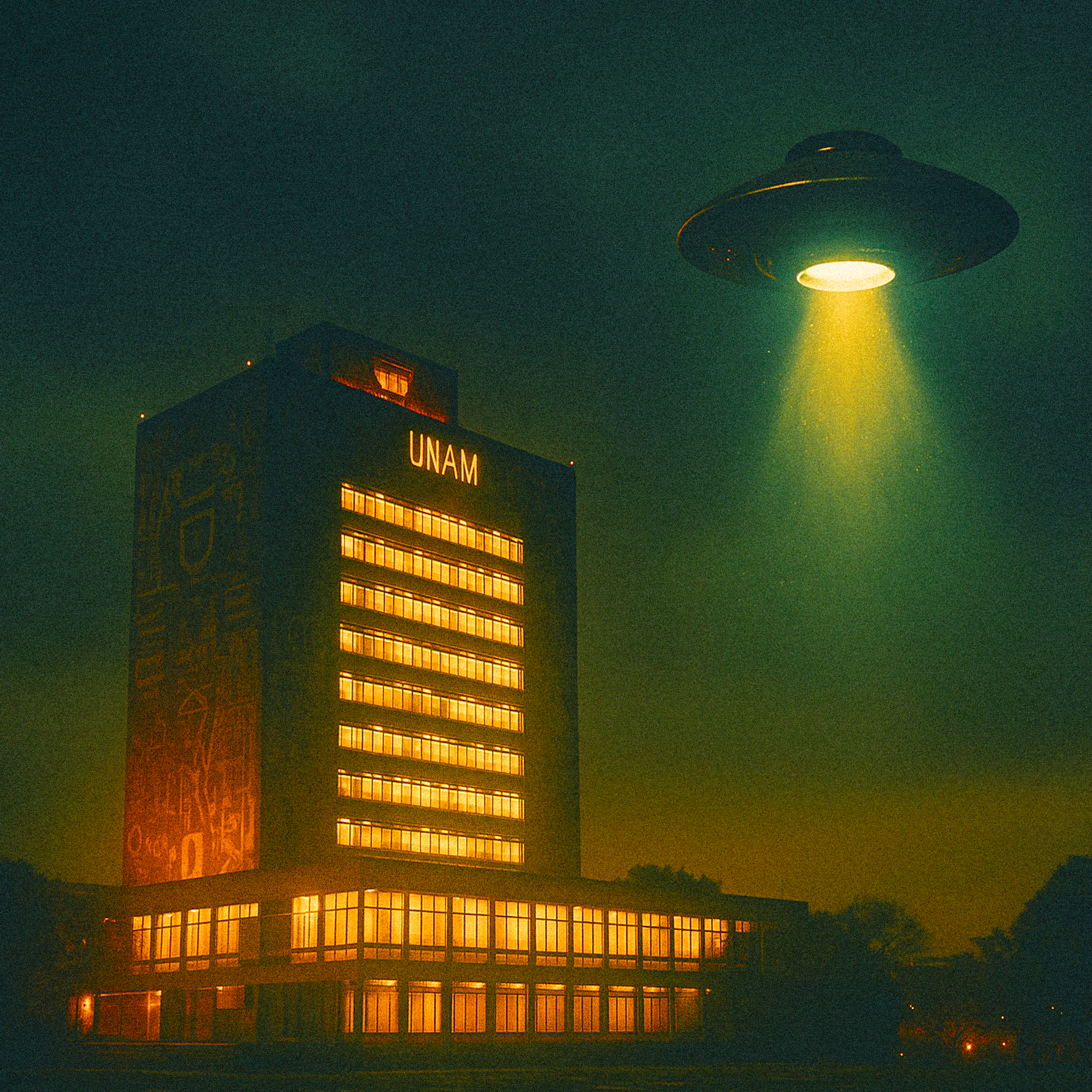 FENOMENO OVNI EN CIUDAD UNIVERSITARIA