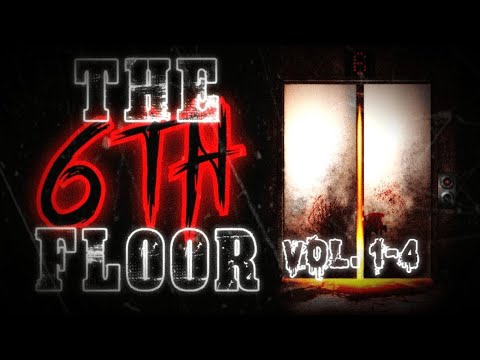 Vol 1-4: The 6th Floor Non-Fiction Horror Stories with Rain Sounds
