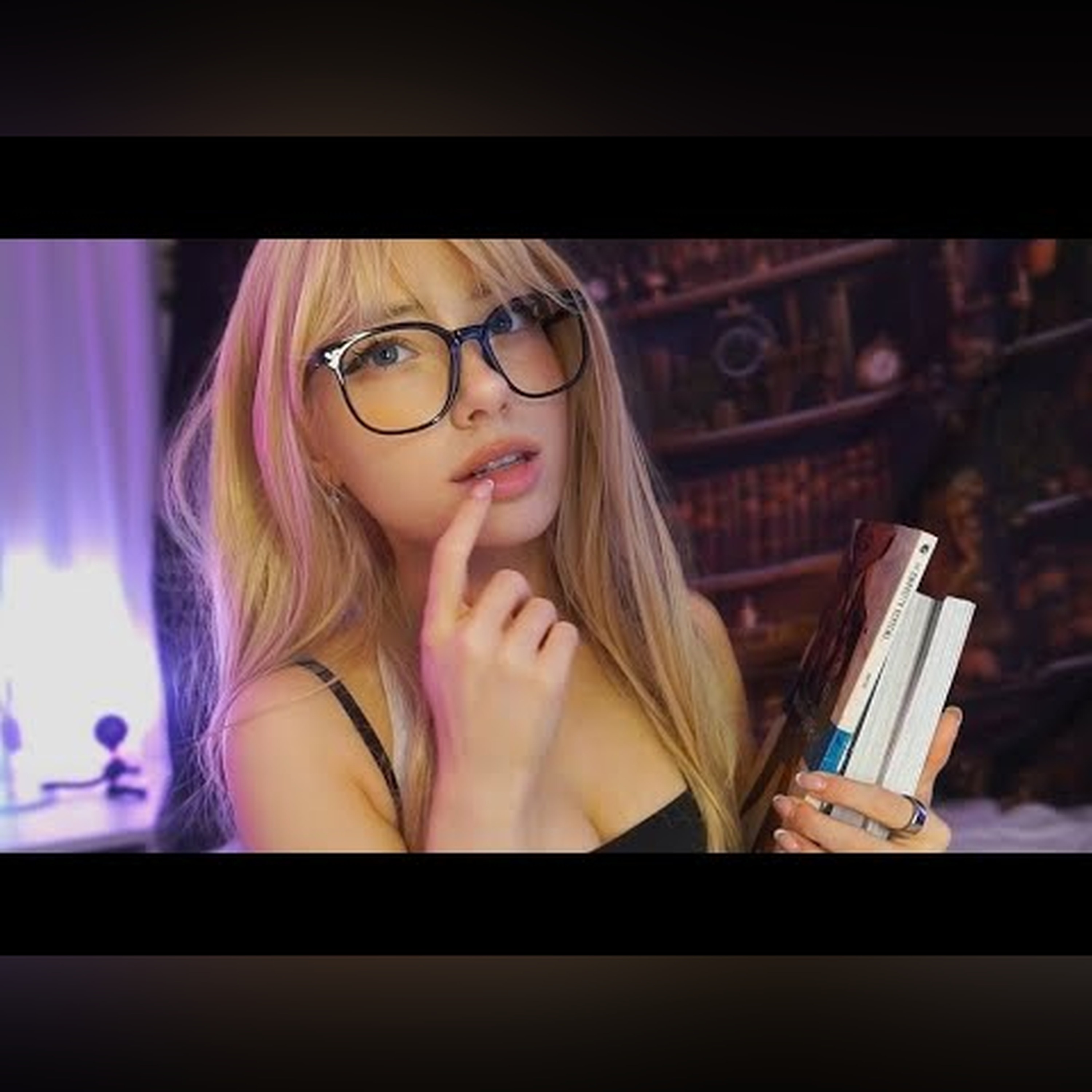 ASMR The New Cute but Sassy Librarian (roleplay) episode artwork