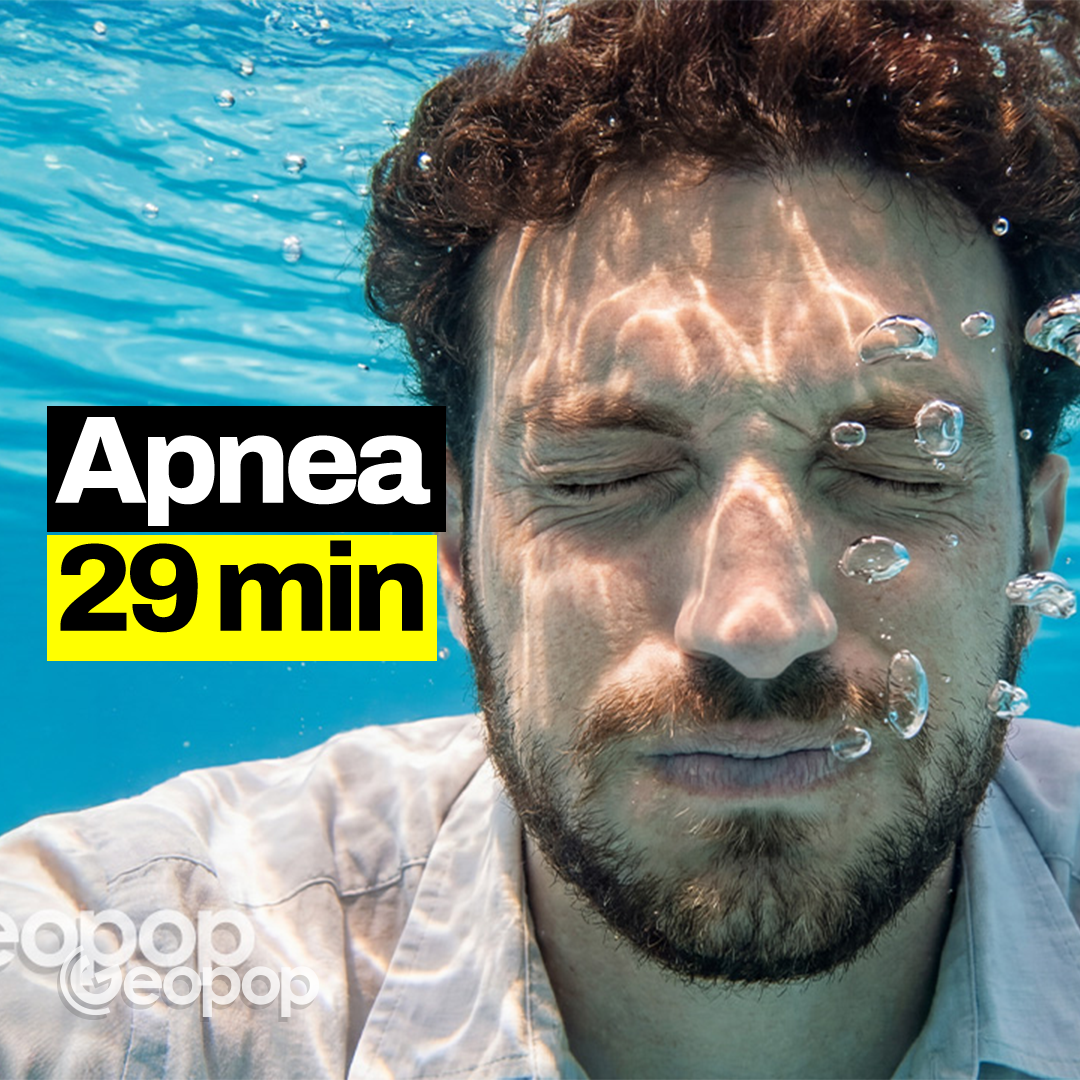 332 - Come si fa a non respirare per 29 min e 3 sec? La scienza del record di apnea statica