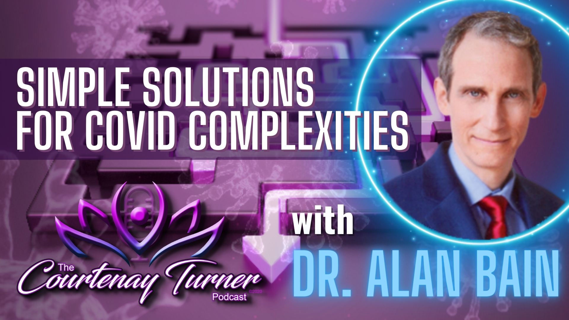 Simple Solutions for Covid Complexities w/ Dr. Alan Bain I The Courtenay Turner Podcast