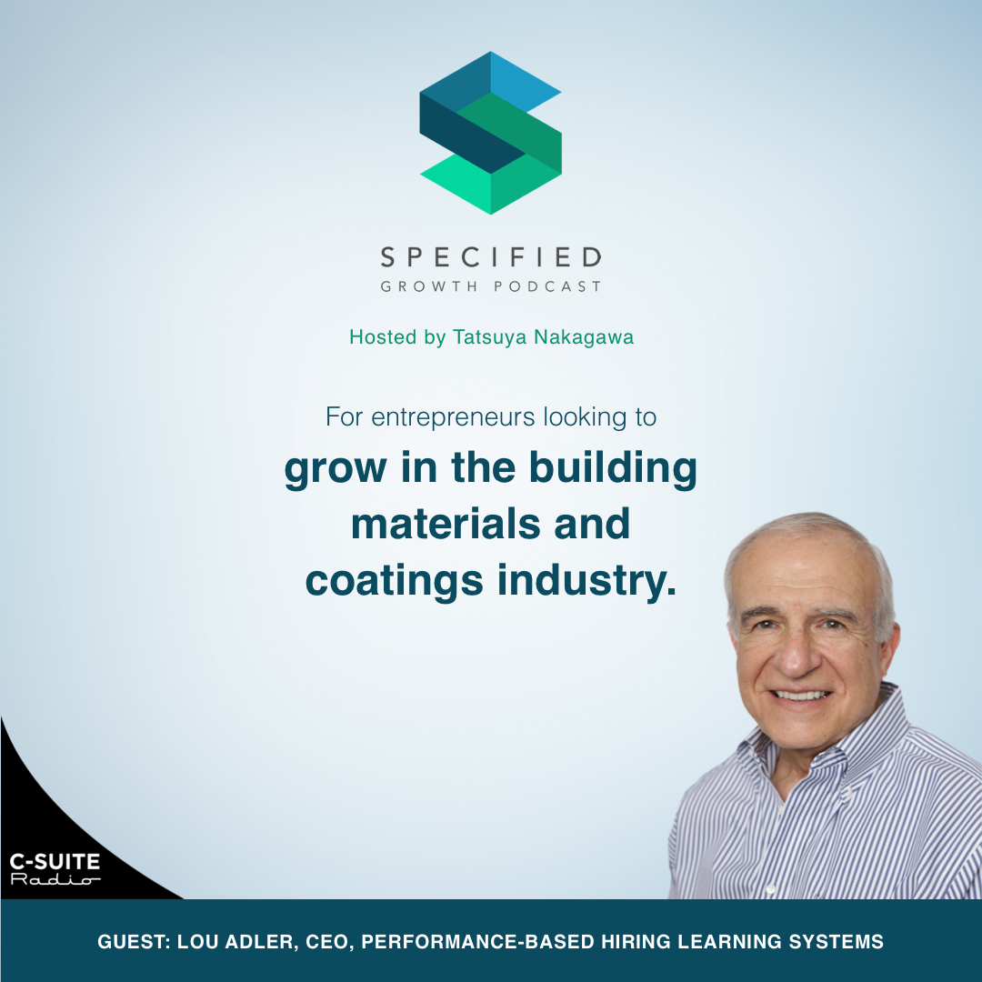Specified: Building Materials & Construction Growth Podcast