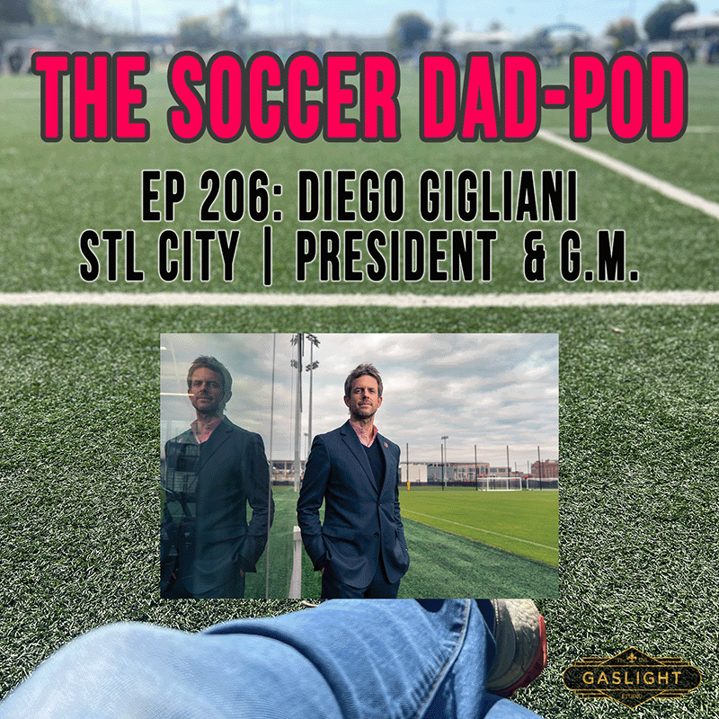Episode 206: Diego Gigliani | STL City SC Prez & GM episode artwork
