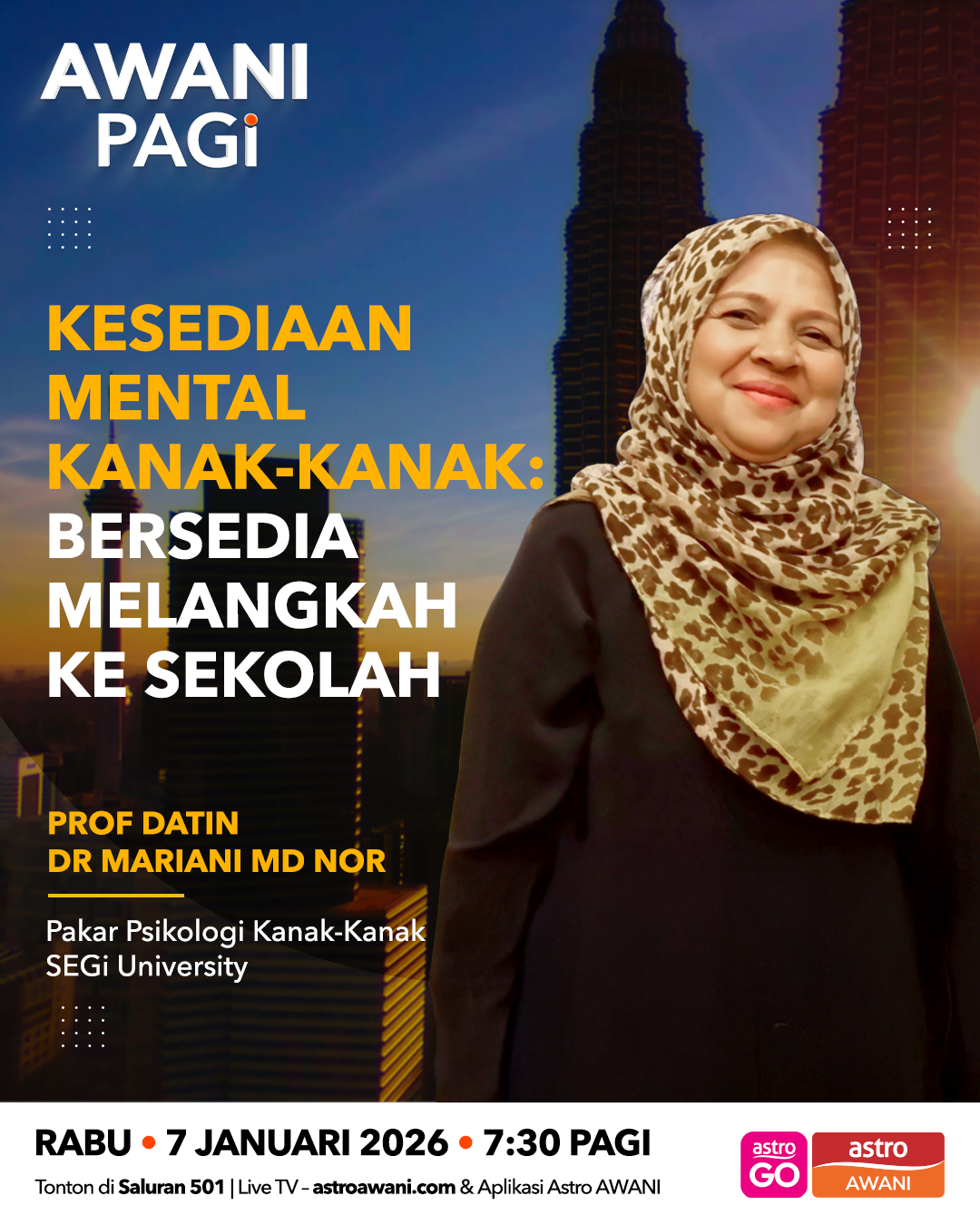 AWANI Pagi: Kesediaan mental kanak-kanak | Bersedia melangkah ke sekolah