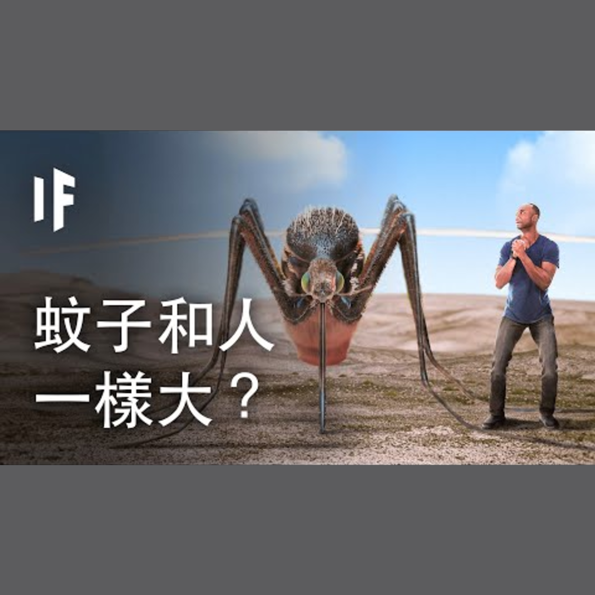 如果蚊子和人類一樣大？| 大膽科學 episode artwork