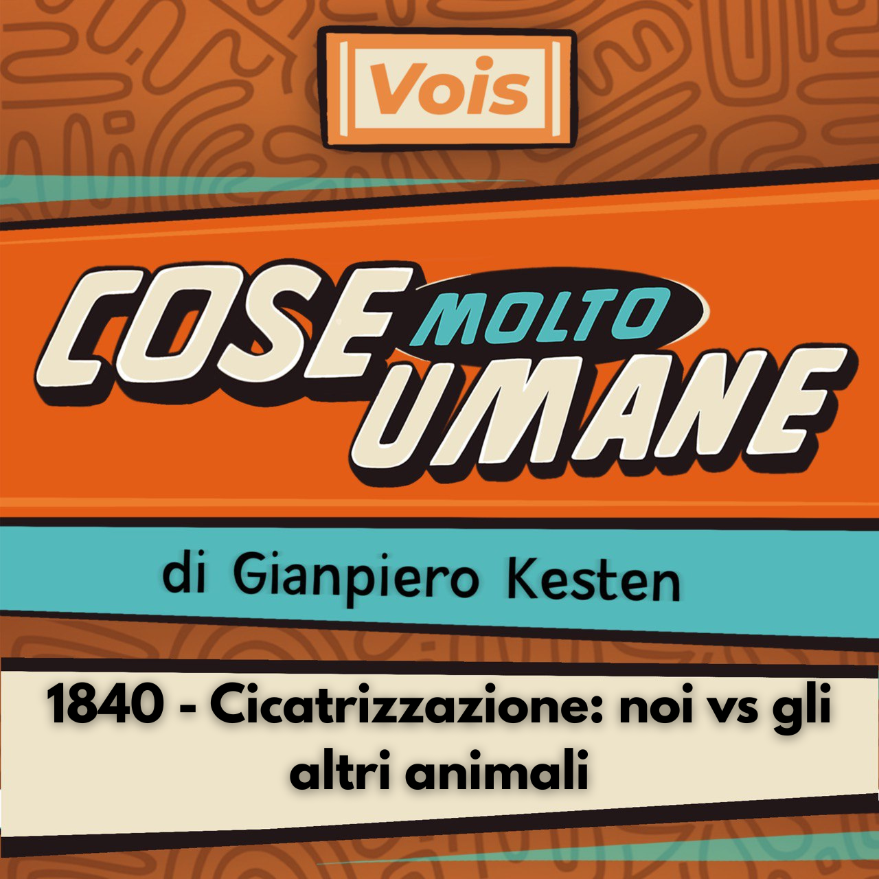 1840 - Cicatrizzazione: noi vs gli altri animali
