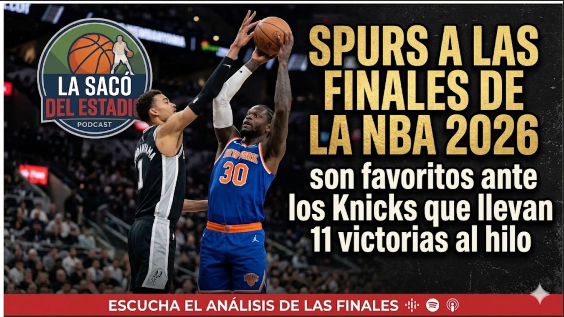 San  Antonio Spurs llega a FInalesNBA ante NYKnicks 🏀 episode artwork