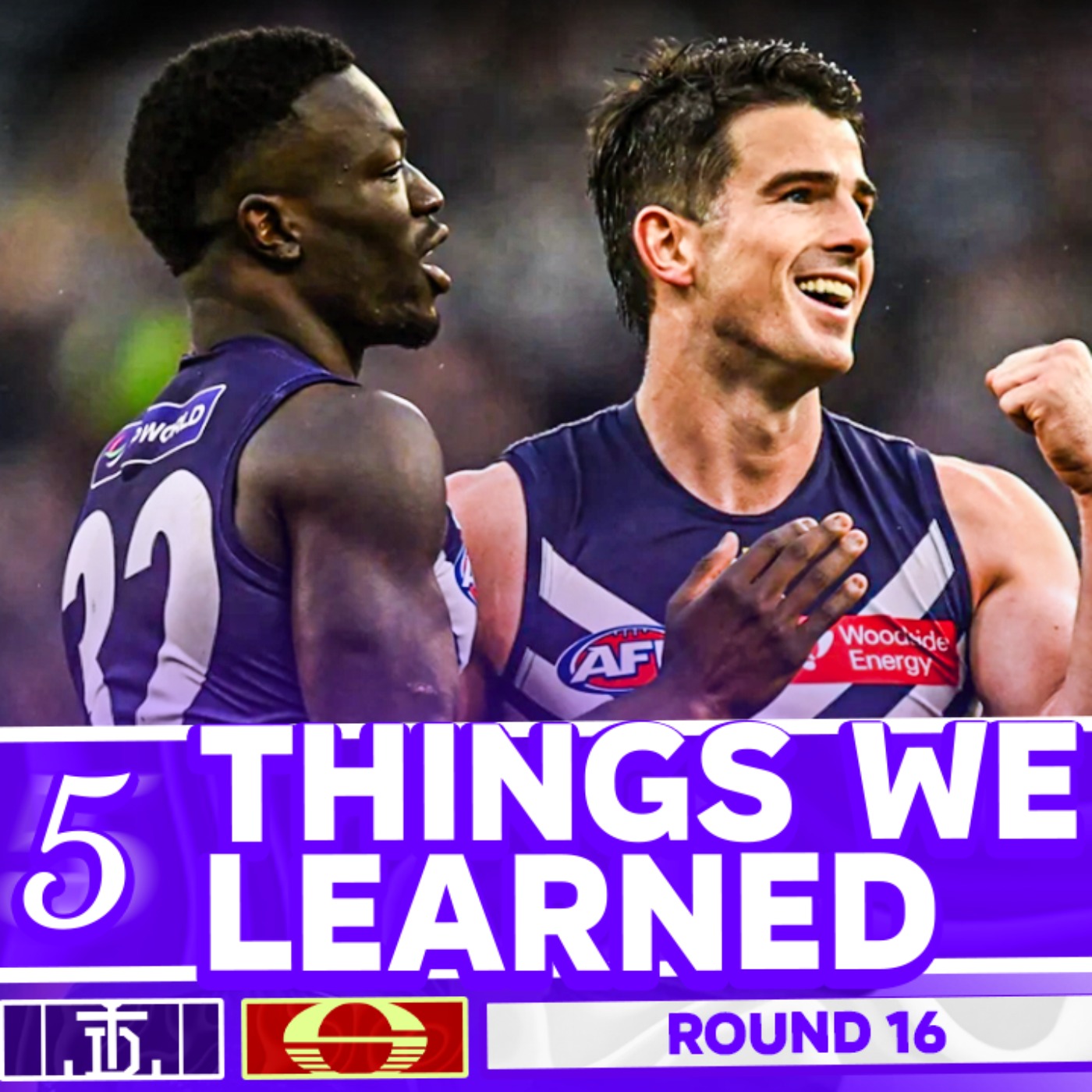 5 THINGS WE LEARNED from Fremantle v Gold Coast | AFL Round 16 2026 episode artwork