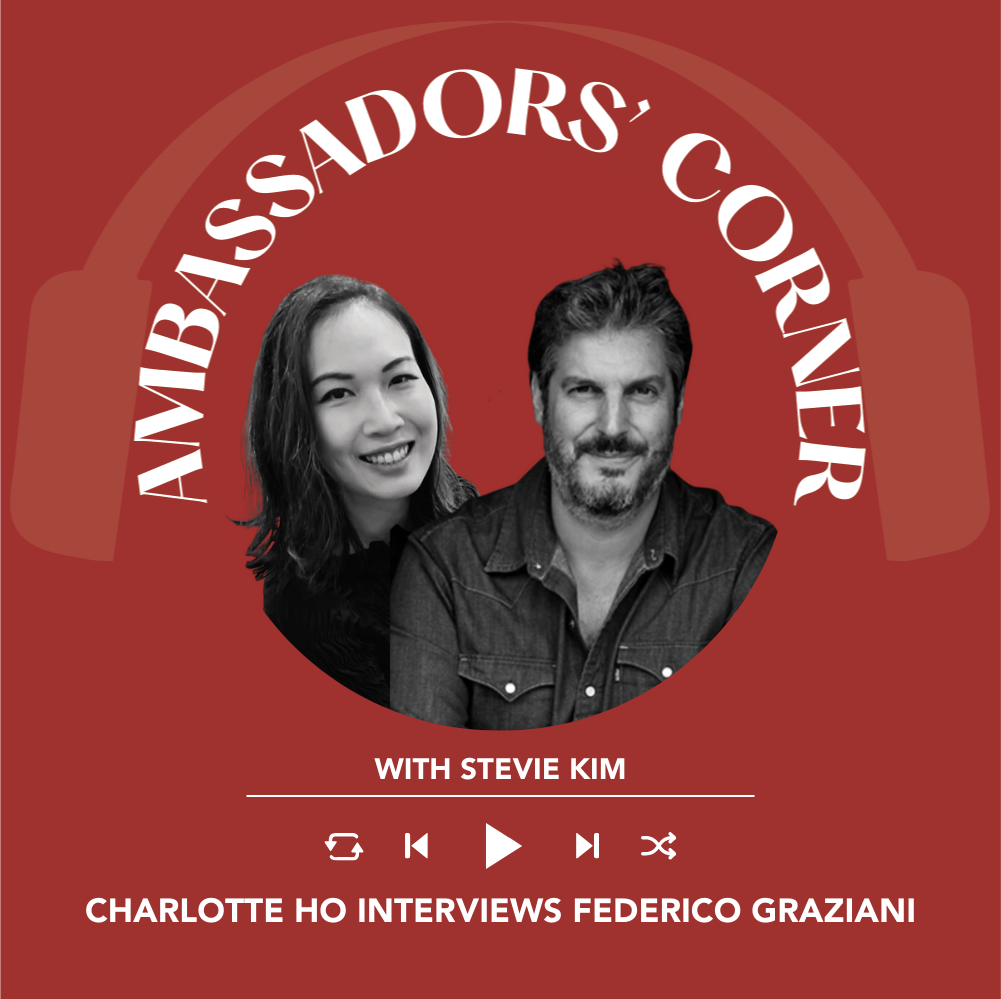 Charlotte Ho Interviews Federico Graziani | Clubhouse Ambassadors’ Corner