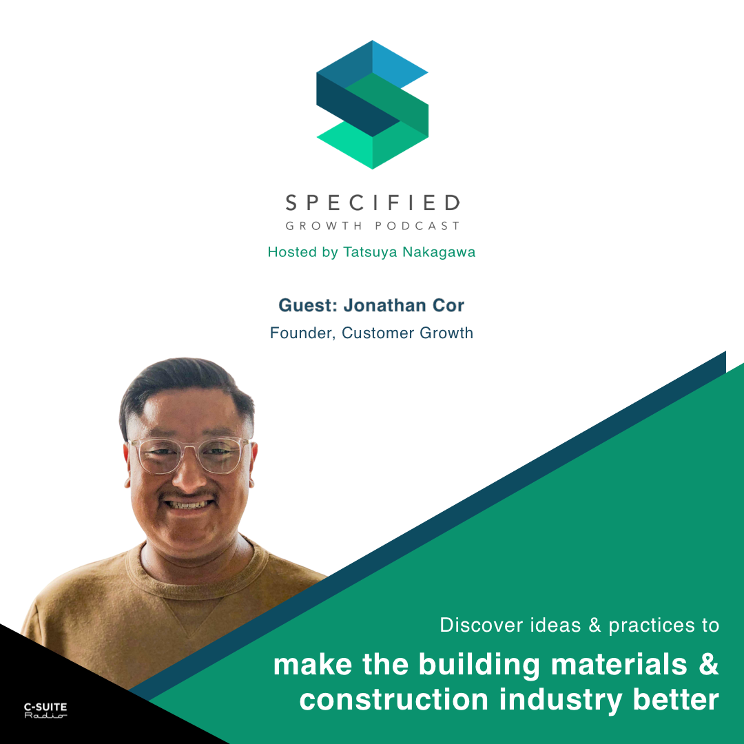 S2. Ep. 109: Building A Marketing Strategy In Commercial Construction (With Jonathan Cor) episode artwork