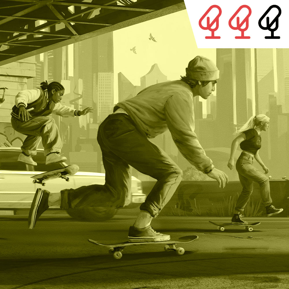 Fecha de skate., demo de Lumines Arise, Baby Steps se retrasa