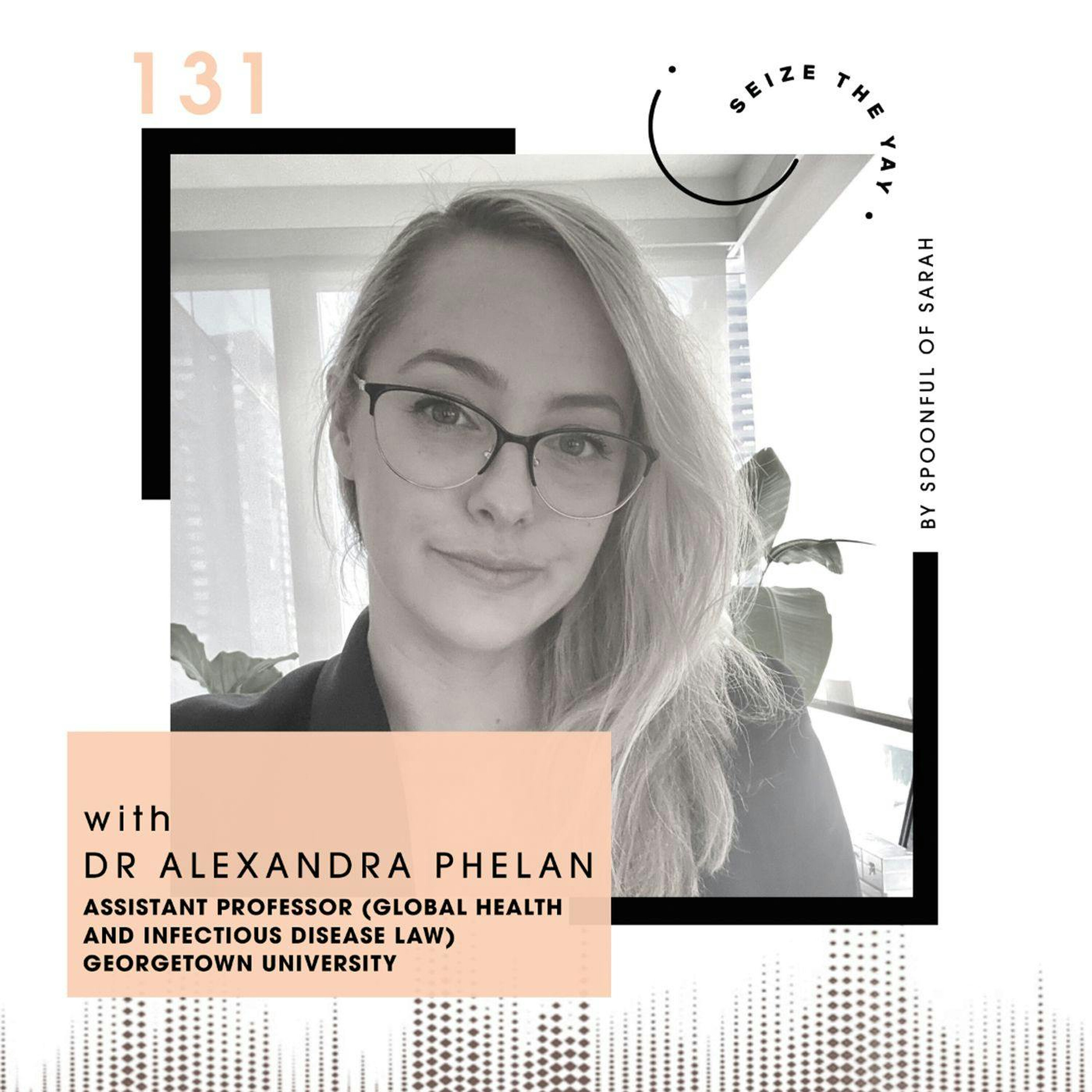 Dr Alexandra Phelan // Pandemic preparedness, the passion puzzle and playing The Sims episode artwork