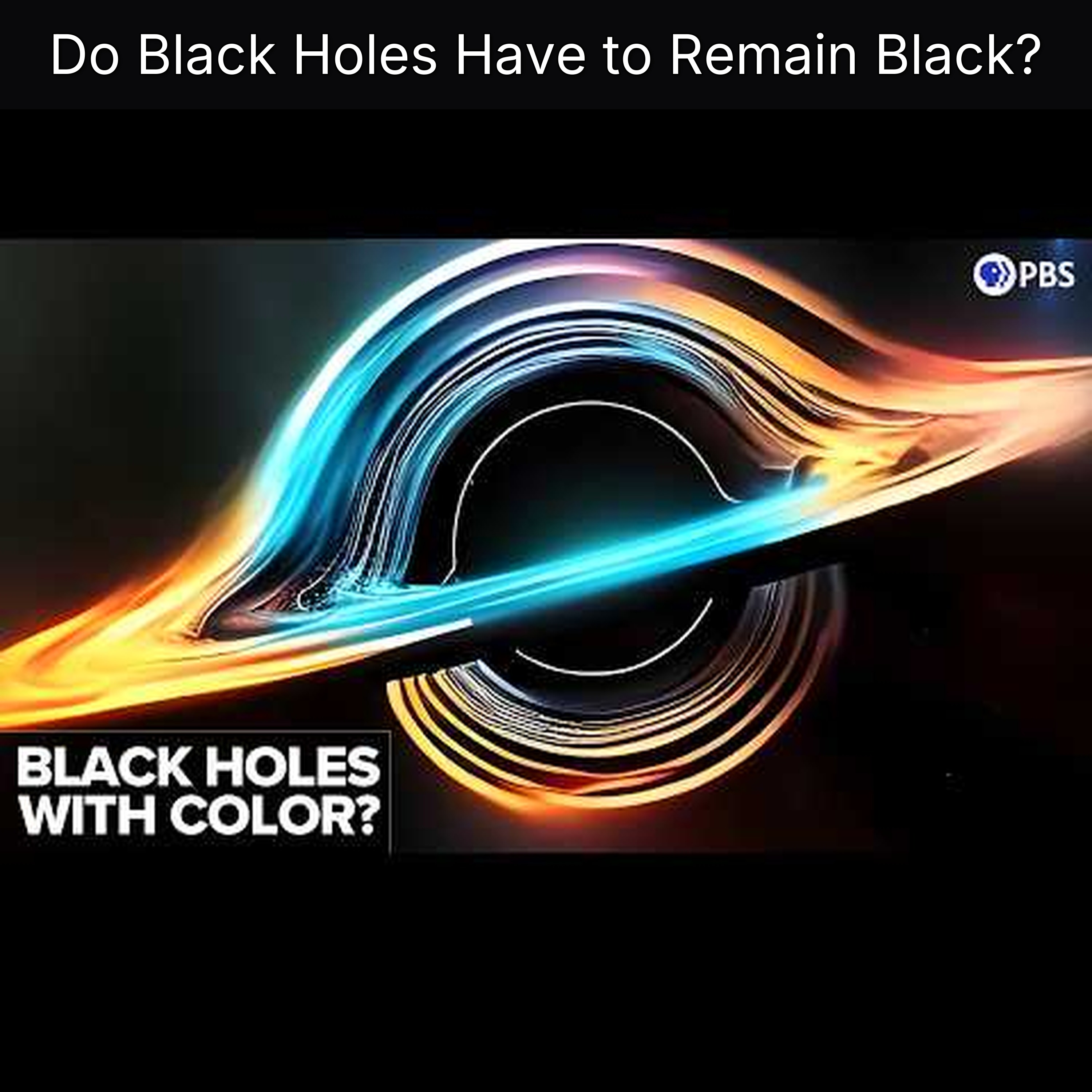 Do Black Holes Have to Remain Black?