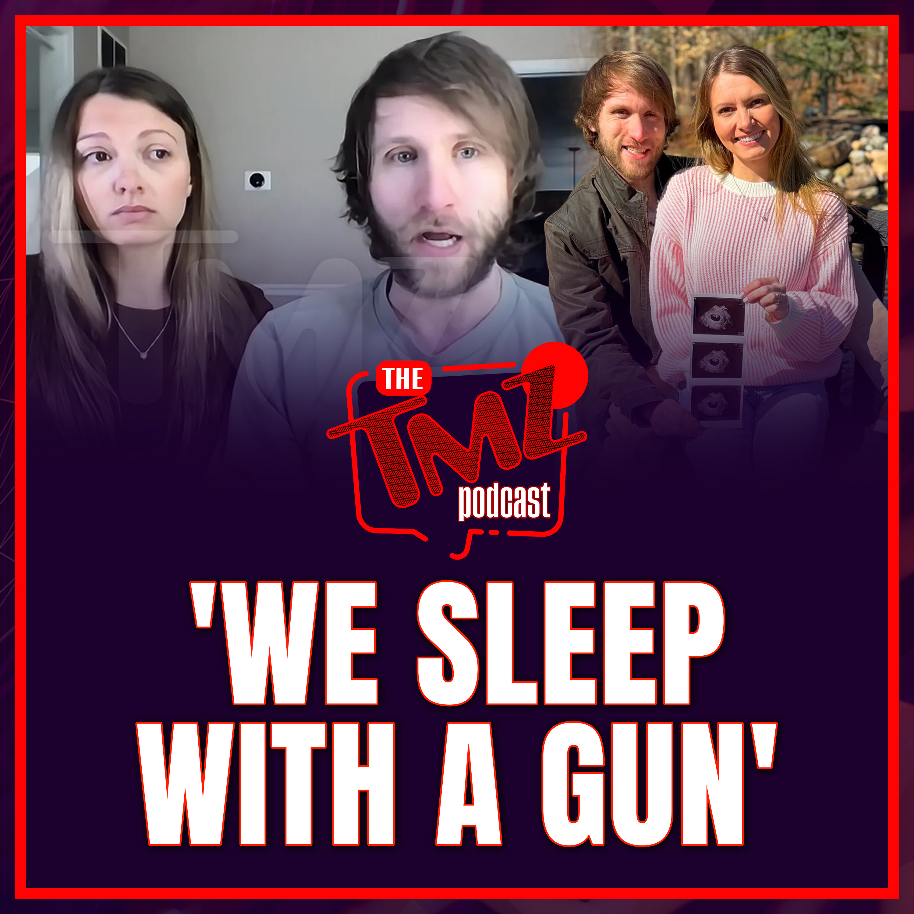 Influencer Couple Says Family Sleeping With Gun After Death Threats episode artwork