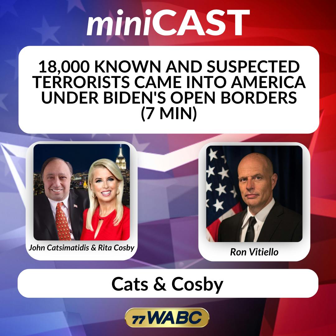 Ron Vitiello: 18,000 Known and Suspected Terrorists Came into America Under Biden's Open Borders (7 min) Ron Vitiello: 18,000 Known and Suspected Terrorists Came into America Under Biden's Open Borders (7 min)