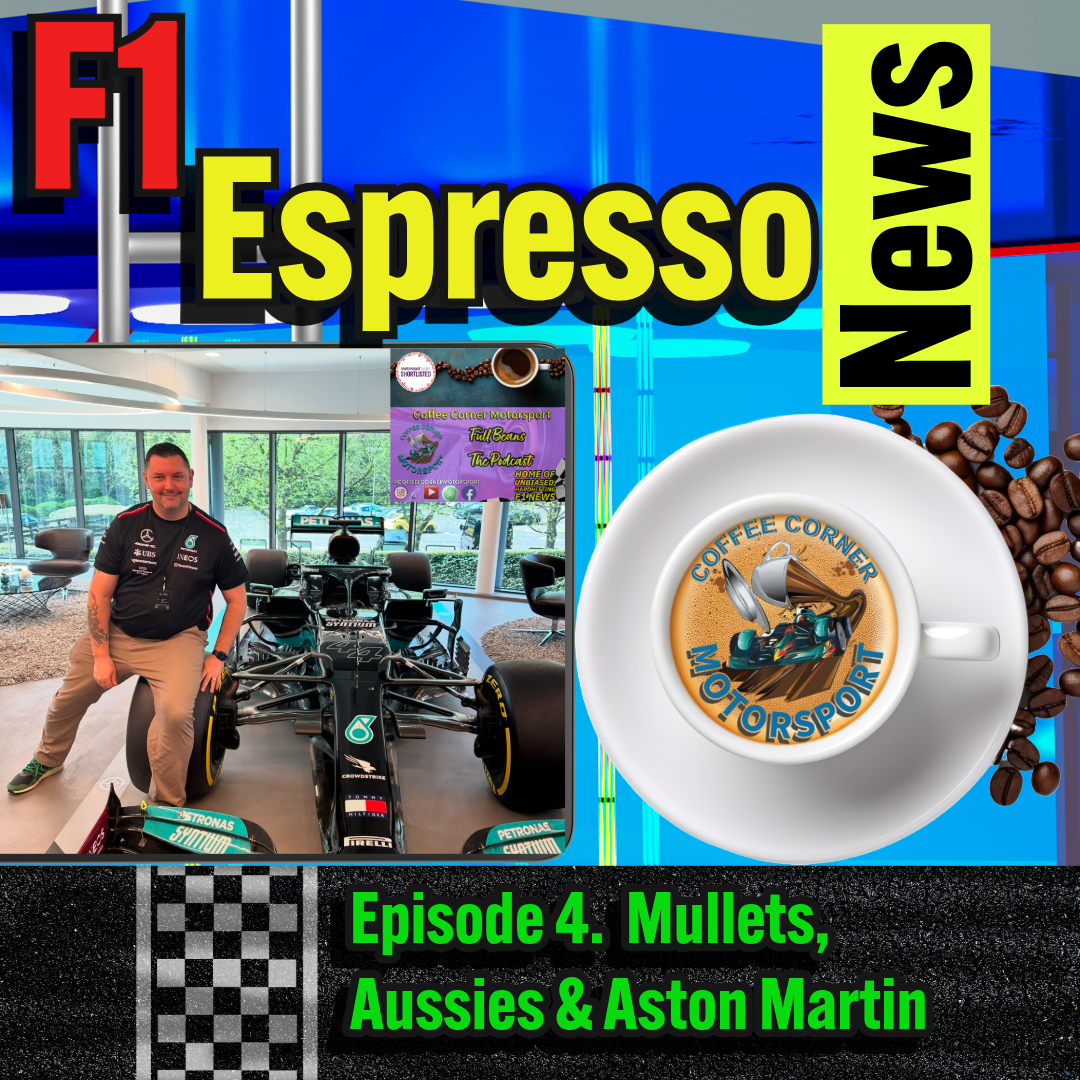 F1 Espresso News Mullets, Aussie's and Aston Martin