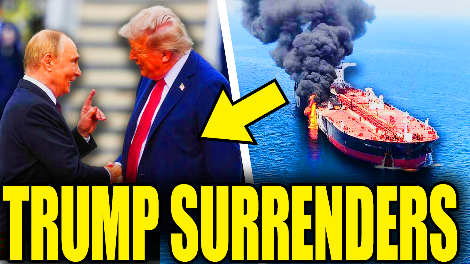 Trump Surrenders To Russia As Iran Strike Ends His Plan episode artwork