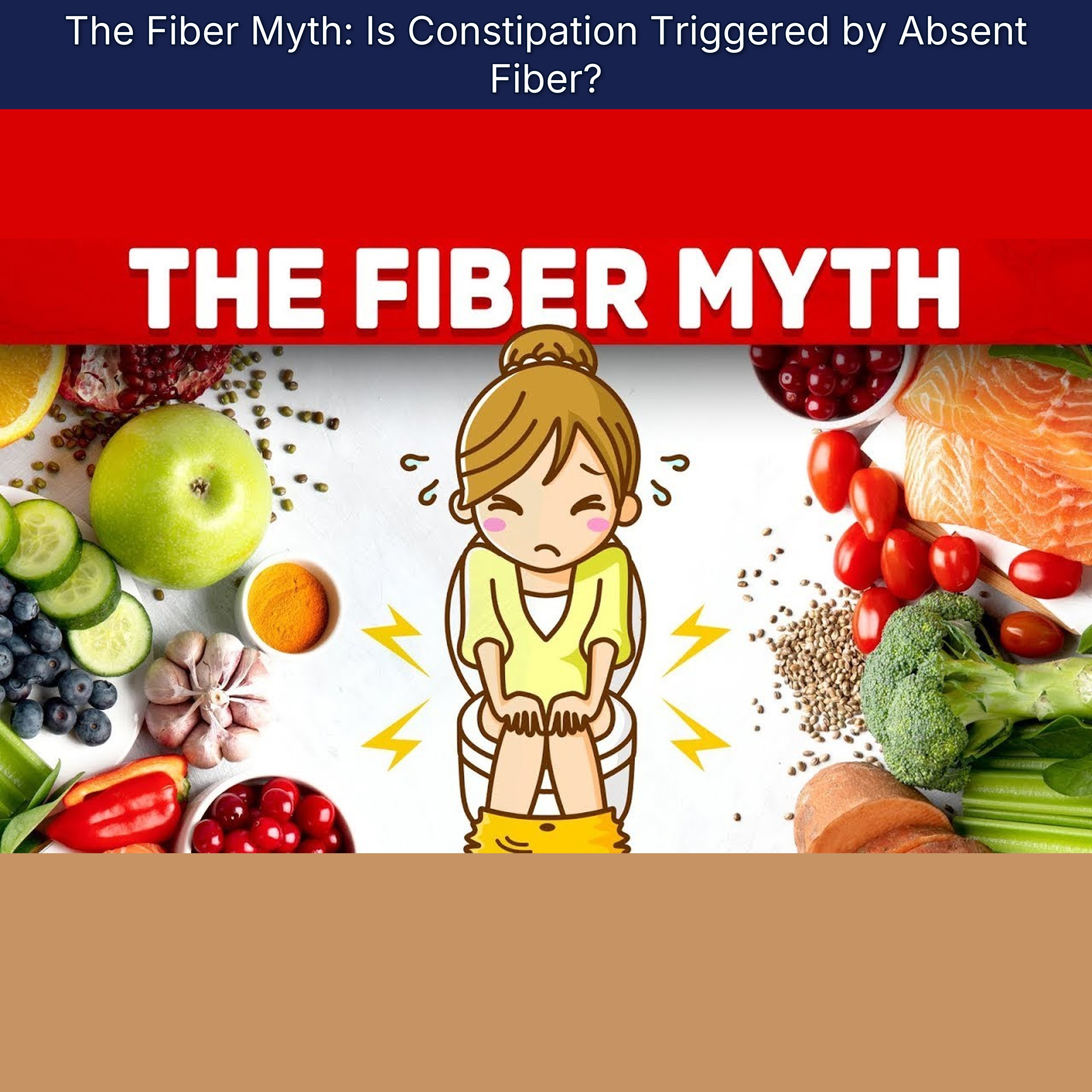The Fiber Myth: Is Constipation Triggered by Absent Fiber? episode artwork