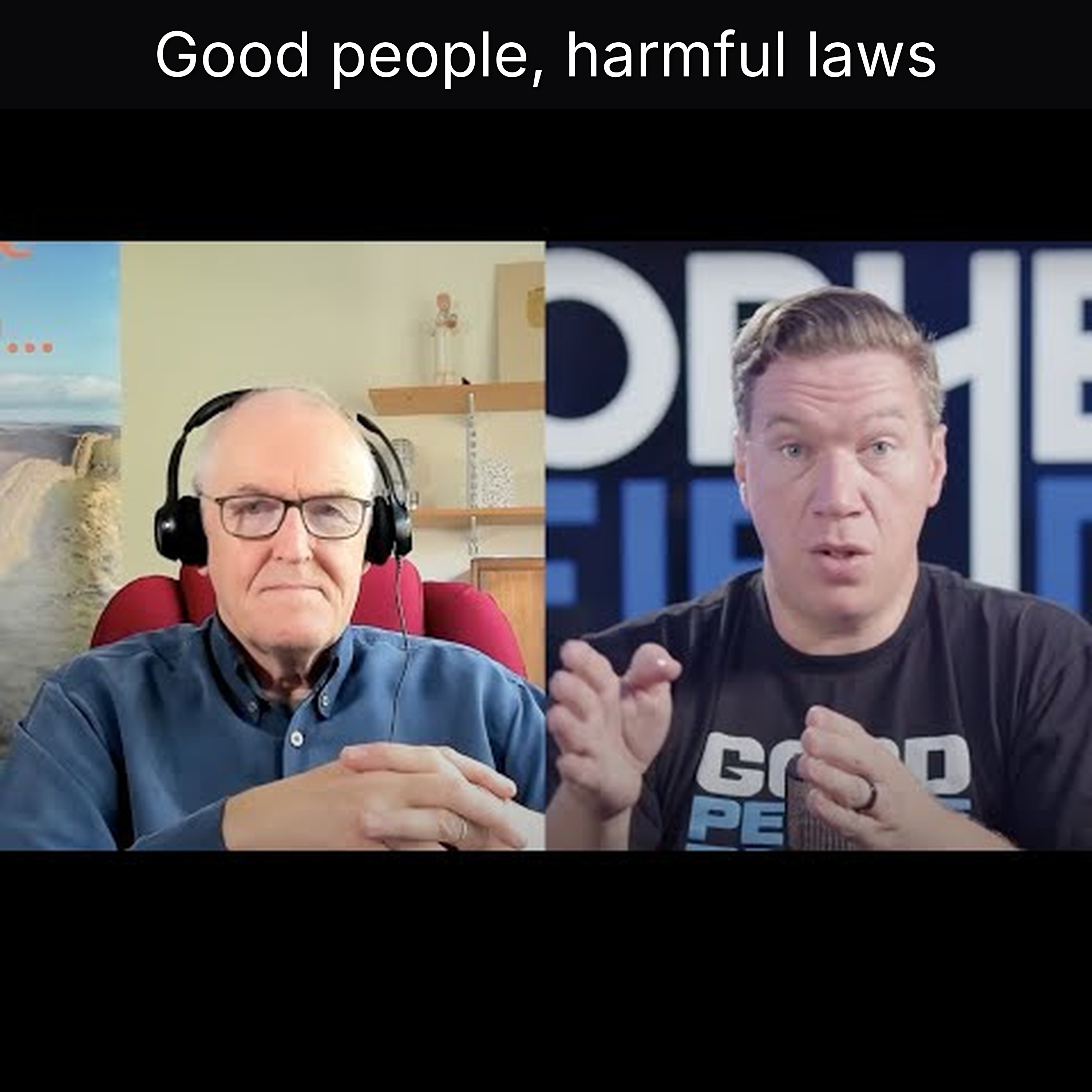 Good people, harmful laws