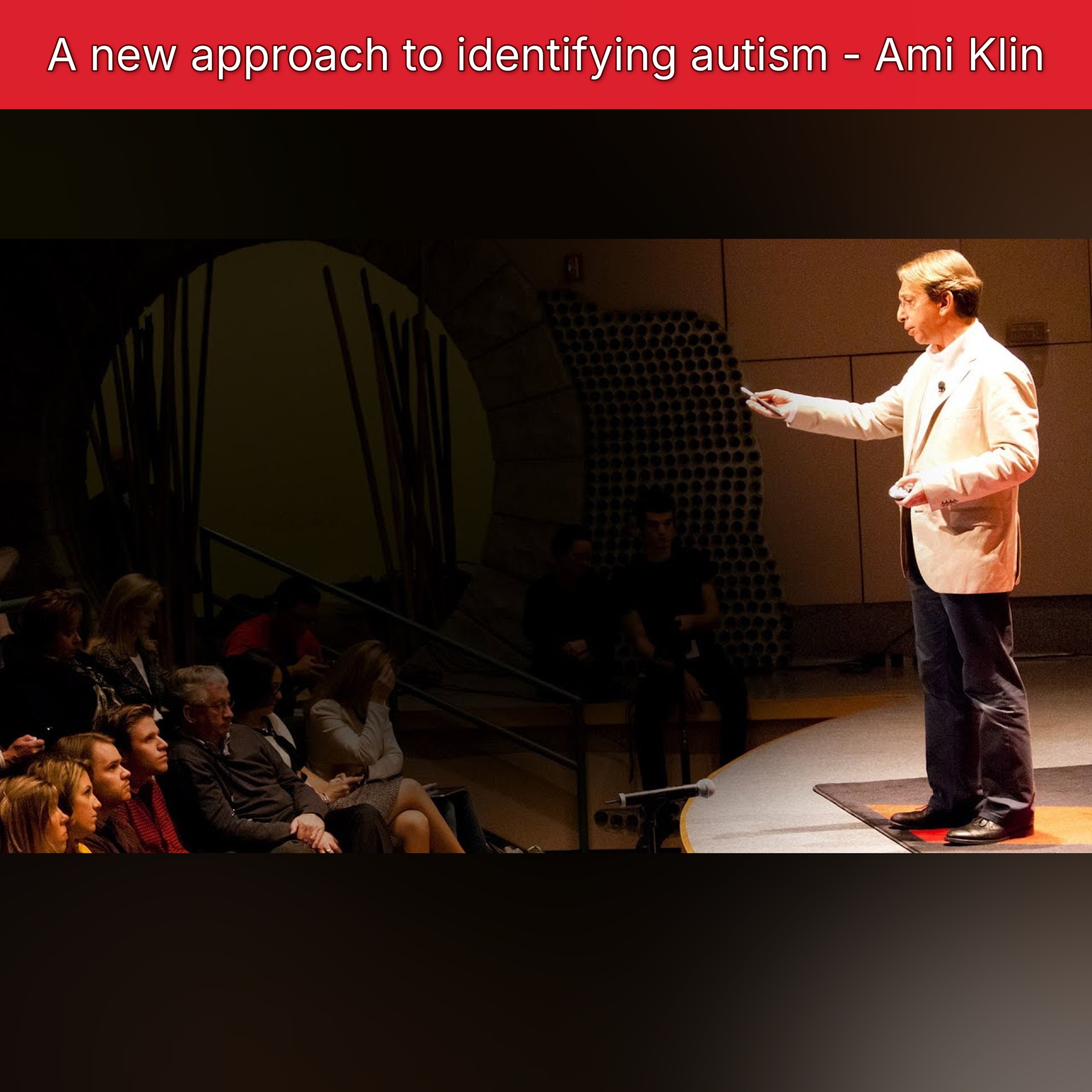 A new approach to identifying autism - Ami Klin episode artwork